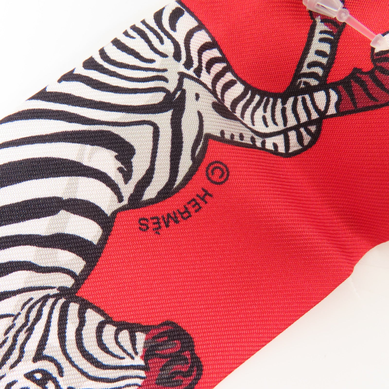 HERMES 絲質Twilly絲巾