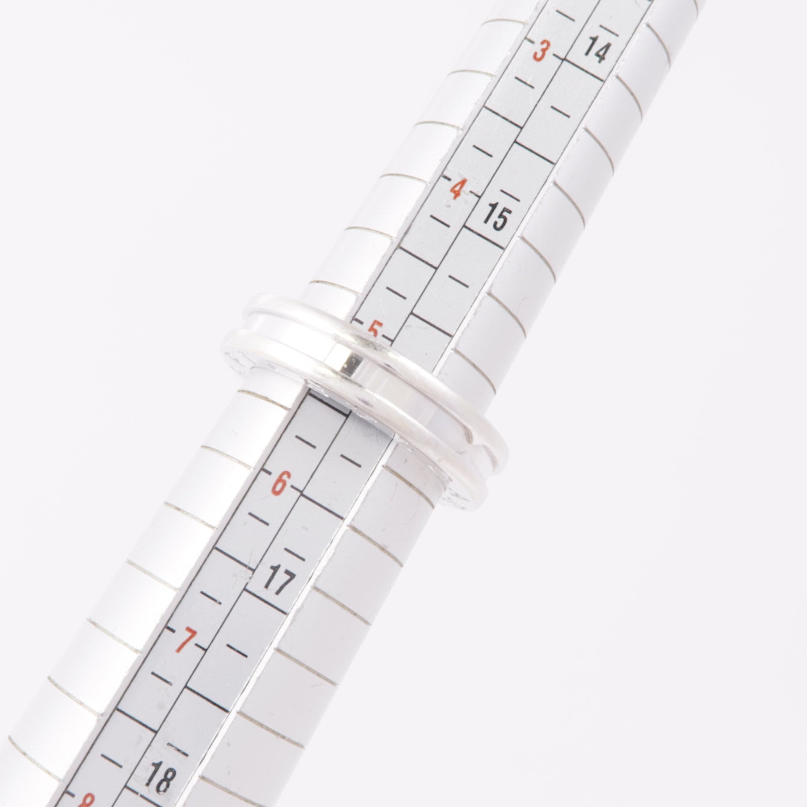 BVLGARI 18K白金B-zero1 Ring戒指BLV#50/US#5.25