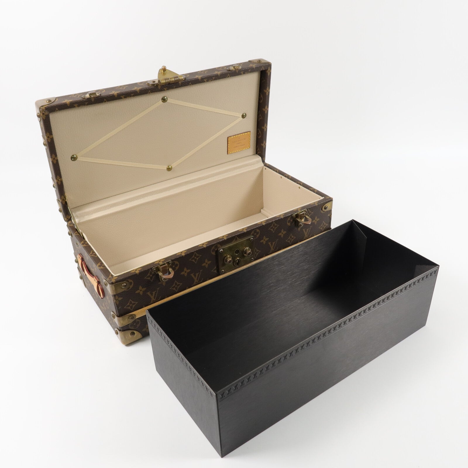 LOUIS VUITTON Monogram Malle Fleurs Travel Case