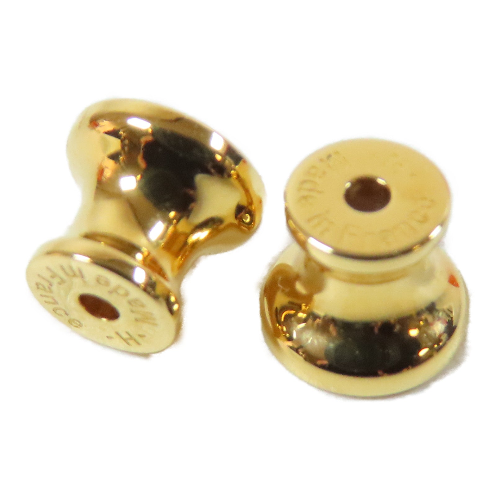 HERMES 金屬Earrings耳環粉紅色/金色
