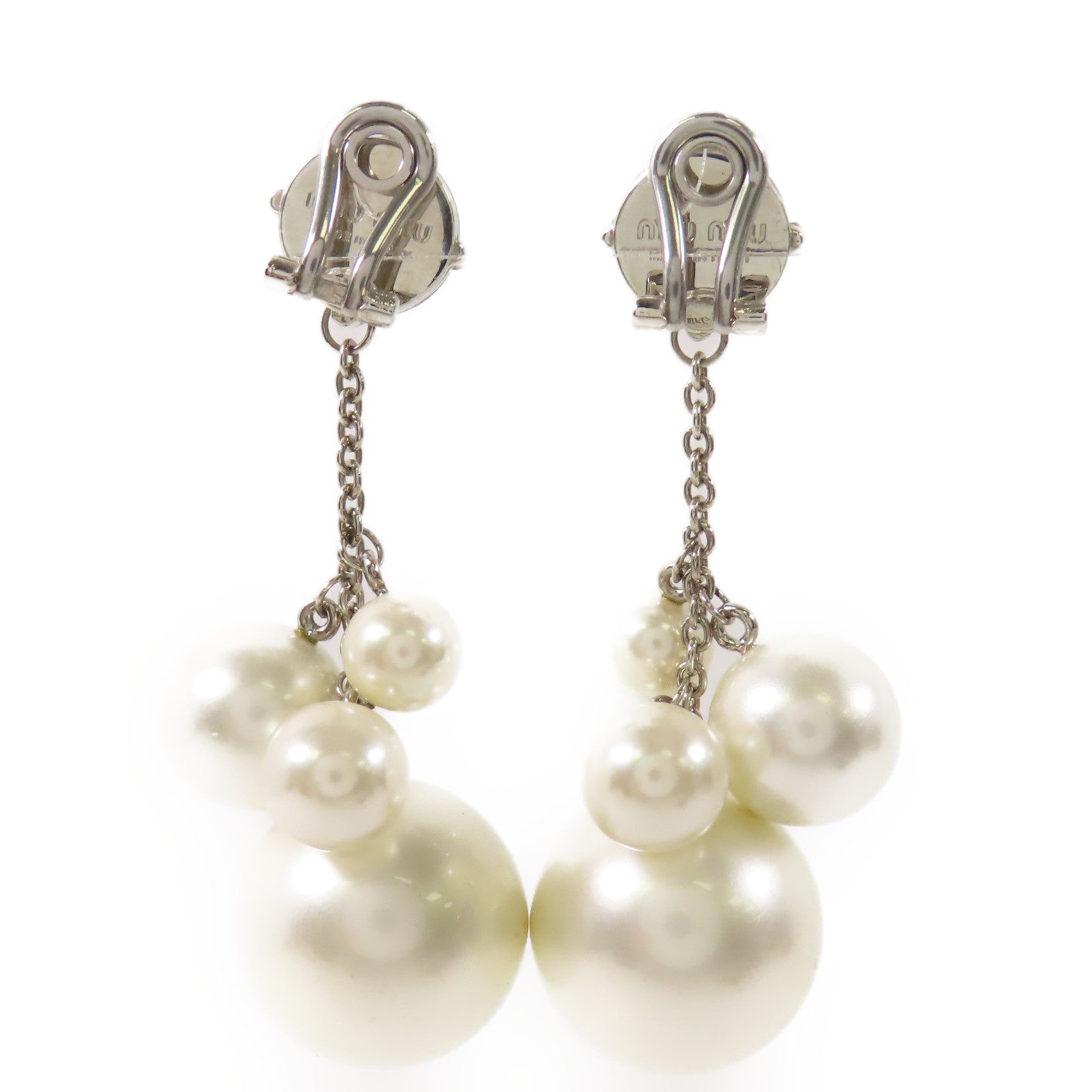 Miu Miu PVC/金屬Earrings耳環