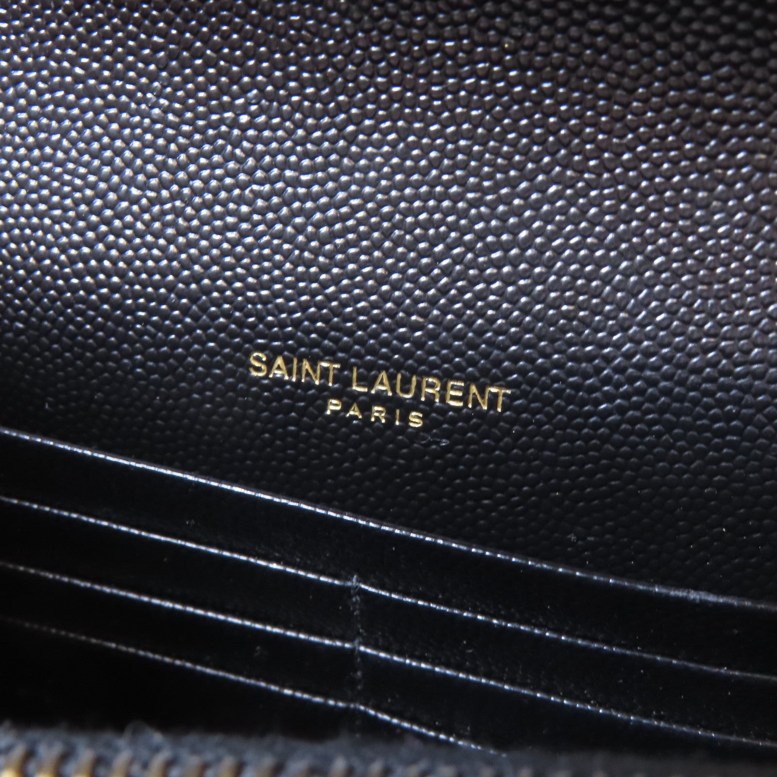 SAINT LAURENT 牛皮皮革Chain Shoulder Bag金扣鏈帶肩背袋黑色