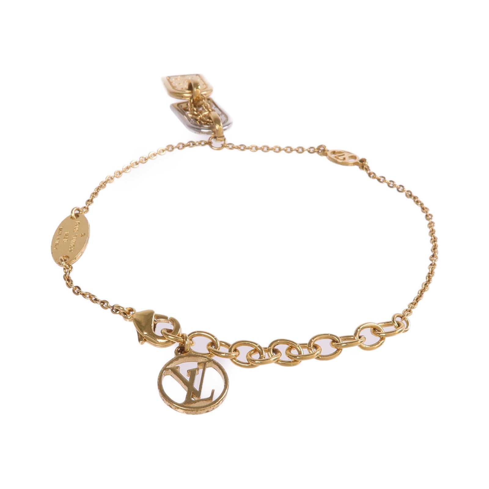 LOUIS VUITTON 金屬Nanogram Bracelet手鏈