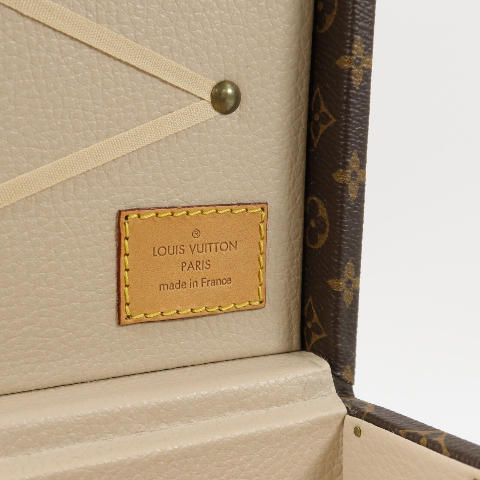 LOUIS VUITTON Monogram Malle Fleurs Travel Case