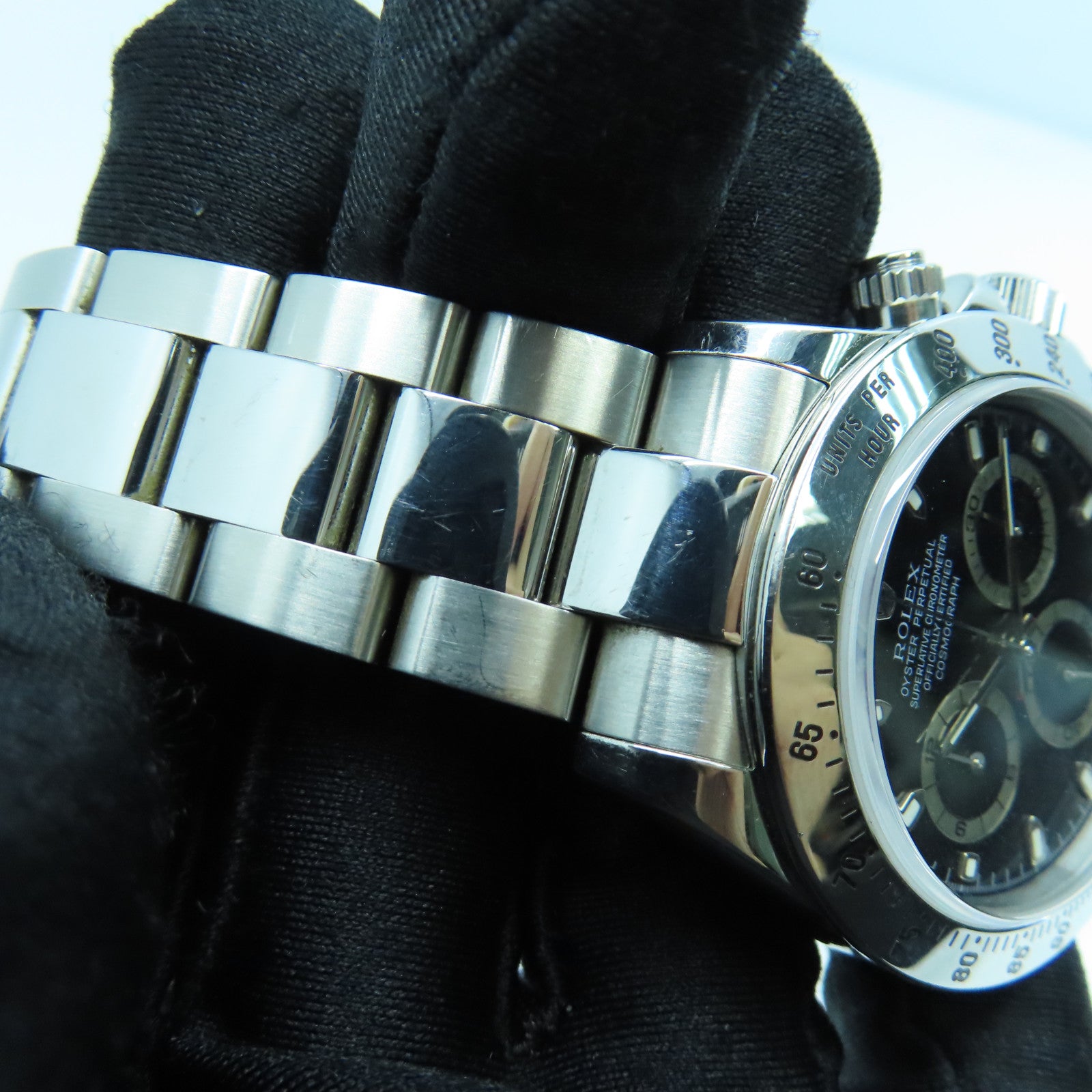 ROLEX Daytona不鏽鋼手錶自動機芯黑色