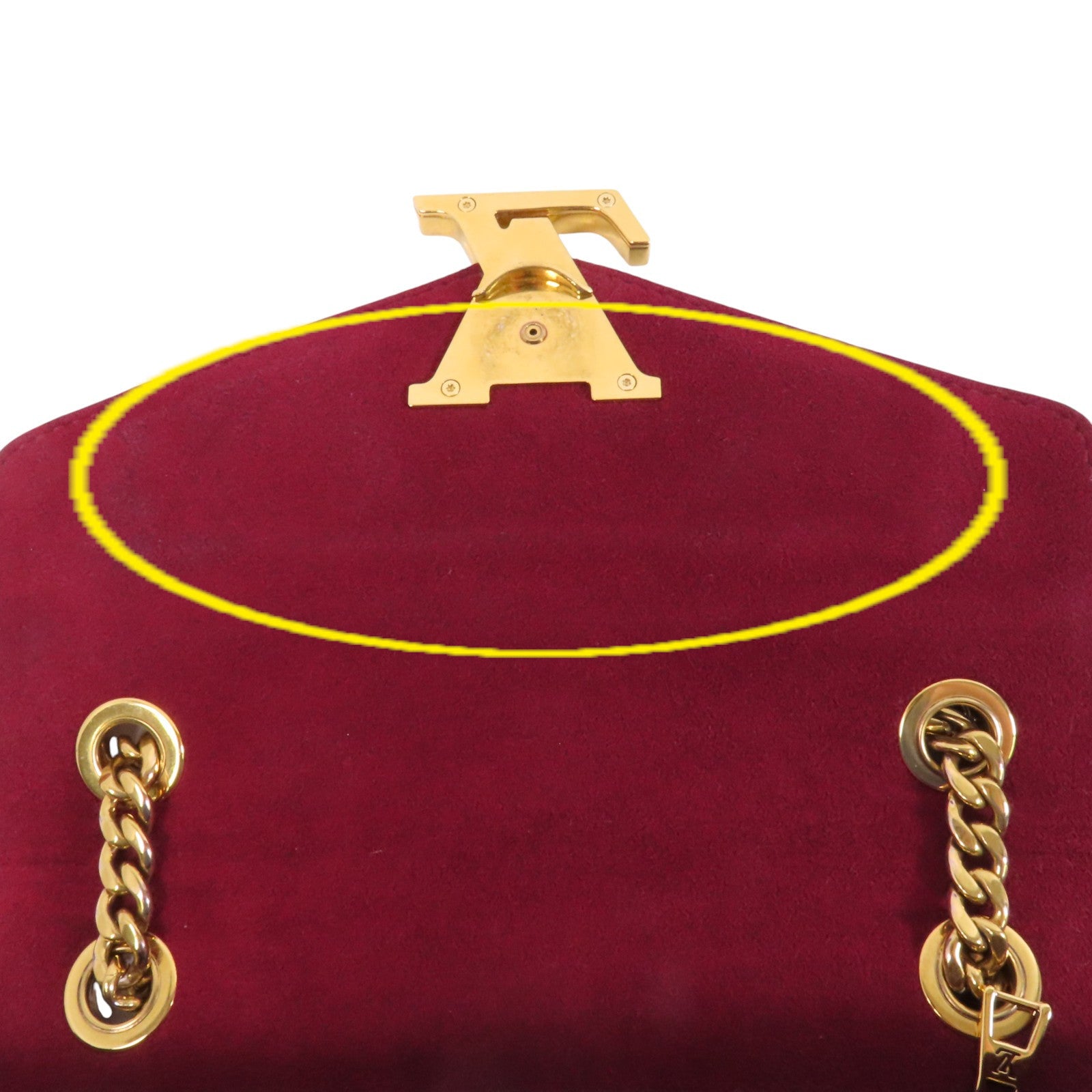 LOUIS VUITTON Monogram Passy銀扣鏈帶肩背袋