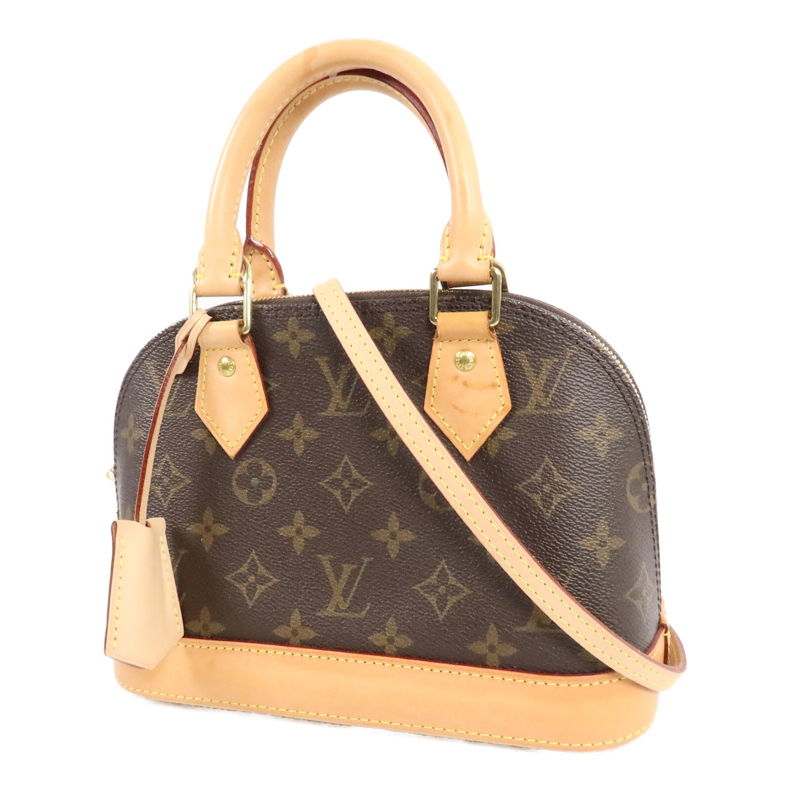 LOUIS VUITTON Monogram Alma BB手挽肩背兩用袋