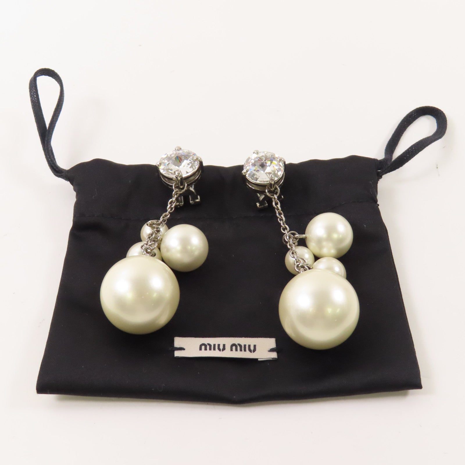 Miu Miu PVC/金屬Earrings耳環