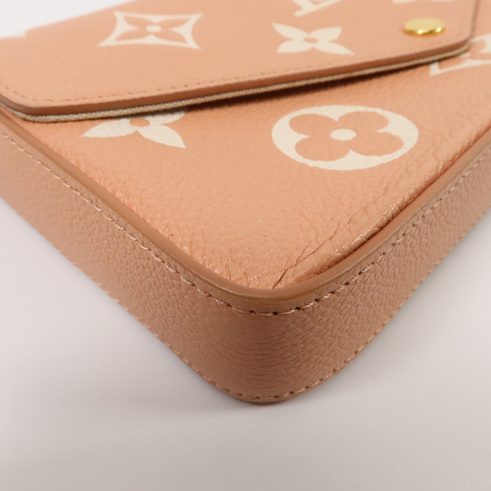 LOUIS VUITTON Monogram Empreinte Pochette Felicie鏈帶肩背袋