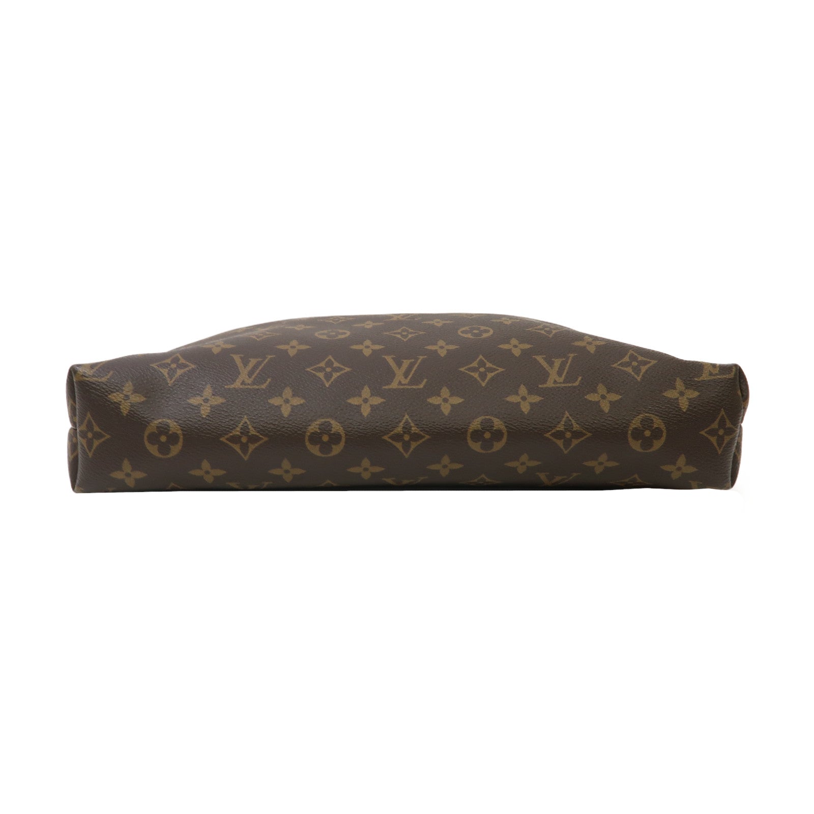 LOUIS VUITTON 【激減優惠】Monogram Lockit Chain金扣手挽袋啡色