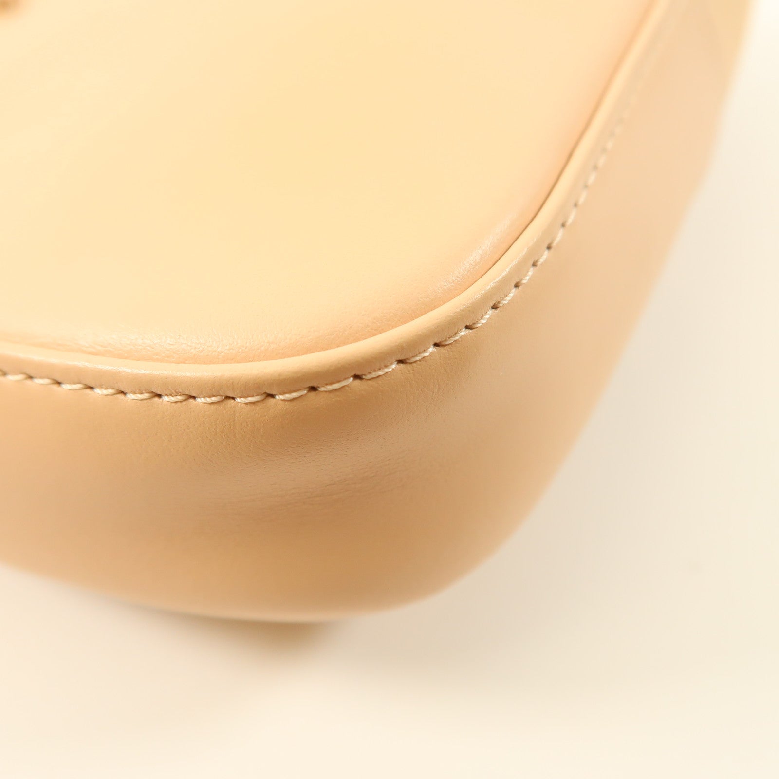 Longchamp 牛皮皮革Chain Shoulder銀扣鏈帶肩背袋