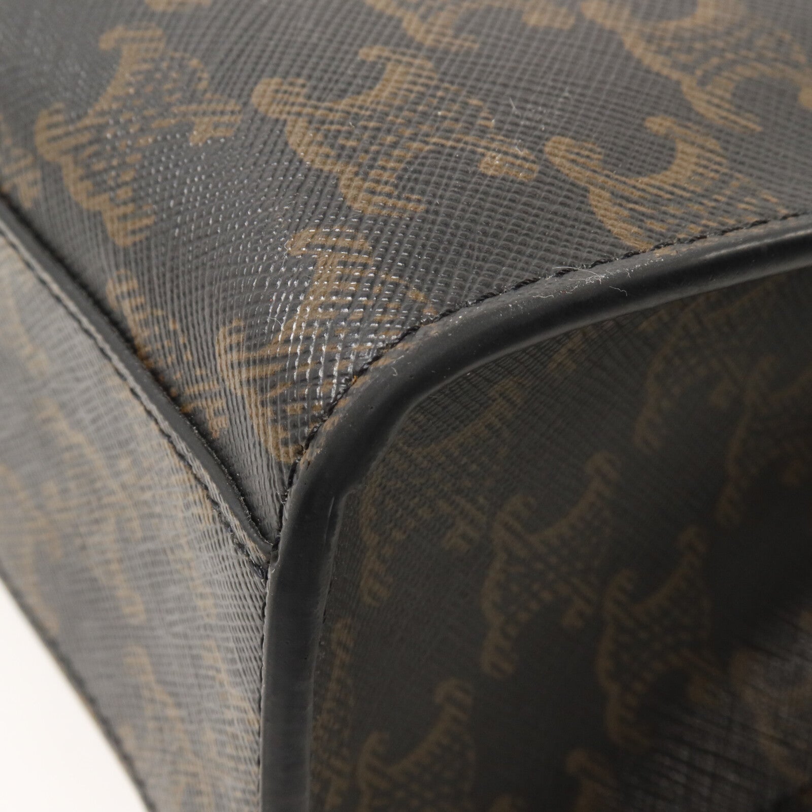 CELINE 塗層帆布Vertical Cabas Medium手挽肩背兩用袋