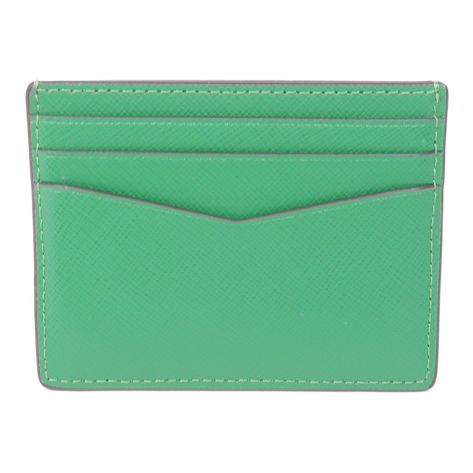 Kate Spade 皮革Card Case銀扣卡片套