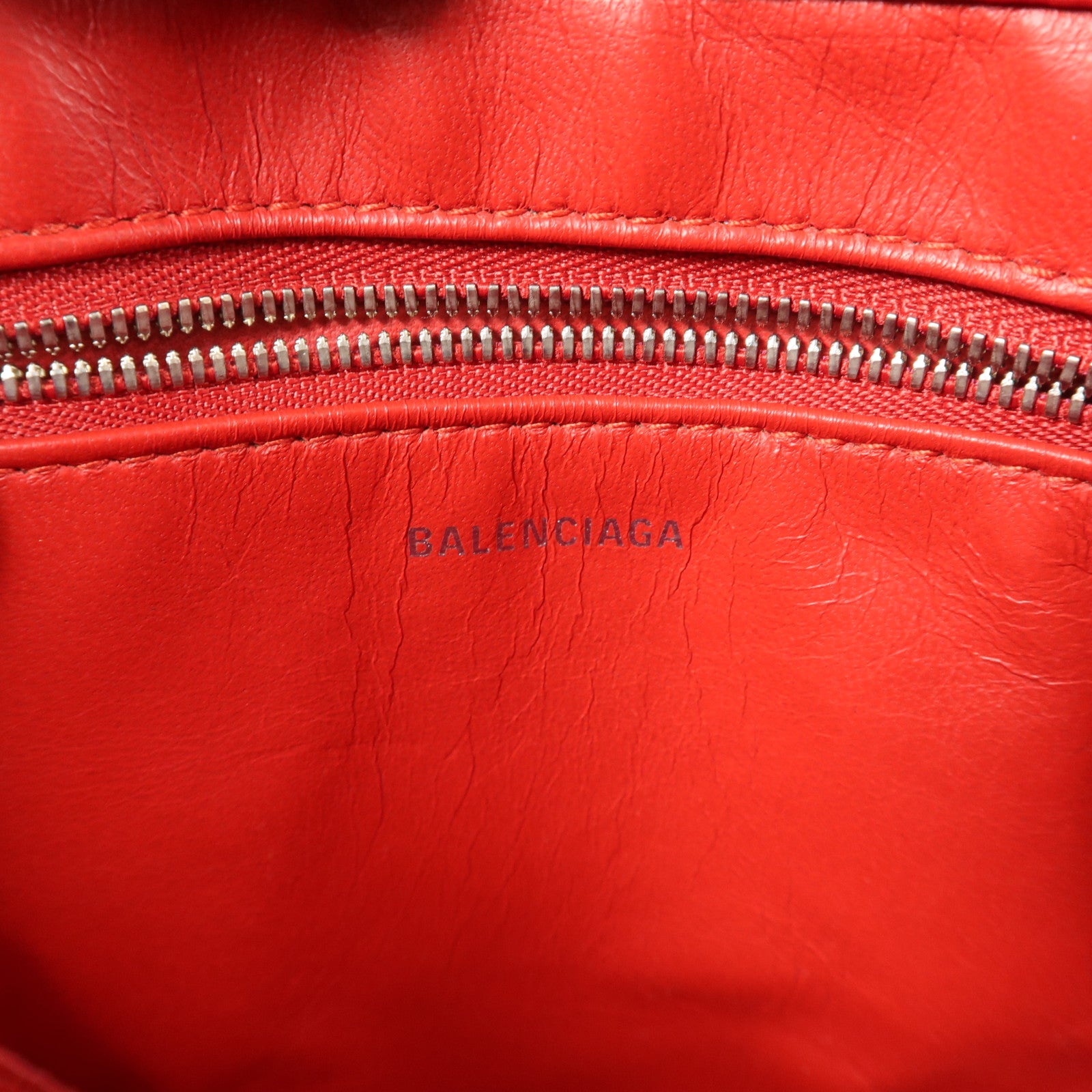 BALENCIAGA 牛皮皮革Triangle Duffle XS手挽肩背兩用袋