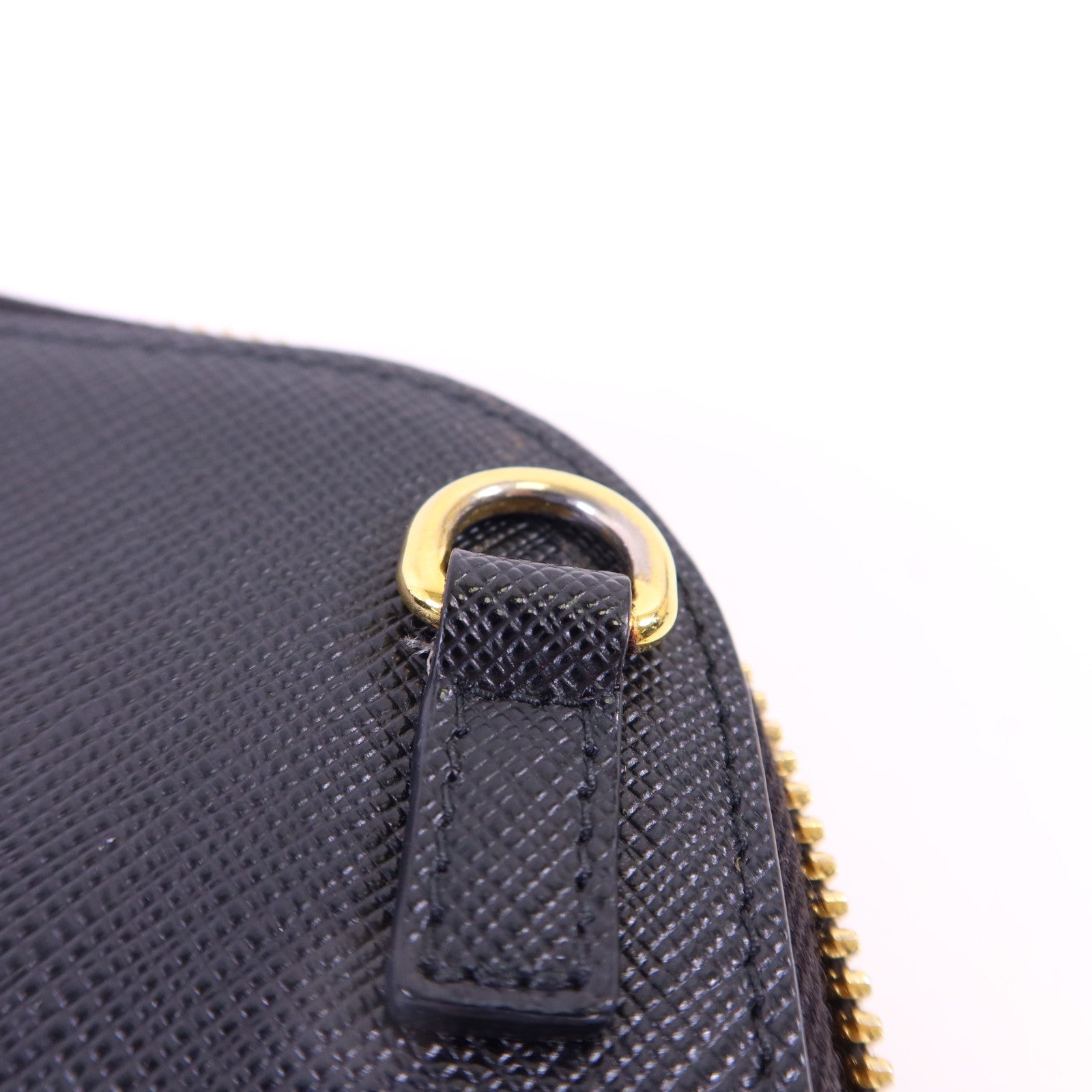 PRADA 牛皮皮革Saffiano Phone Case金扣手挽袋