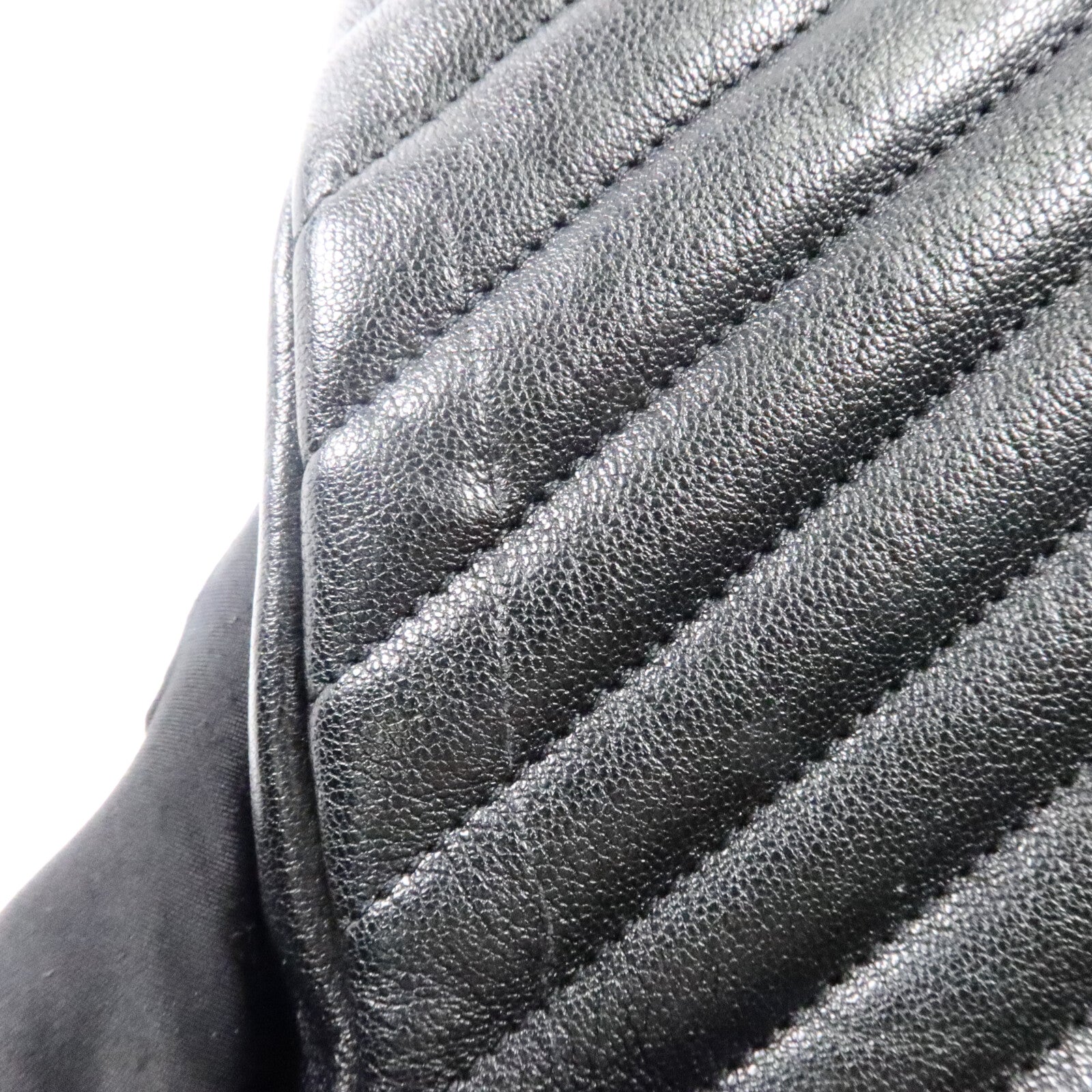 SAINT LAURENT 牛皮皮革College Large鏈帶手挽肩背兩用袋