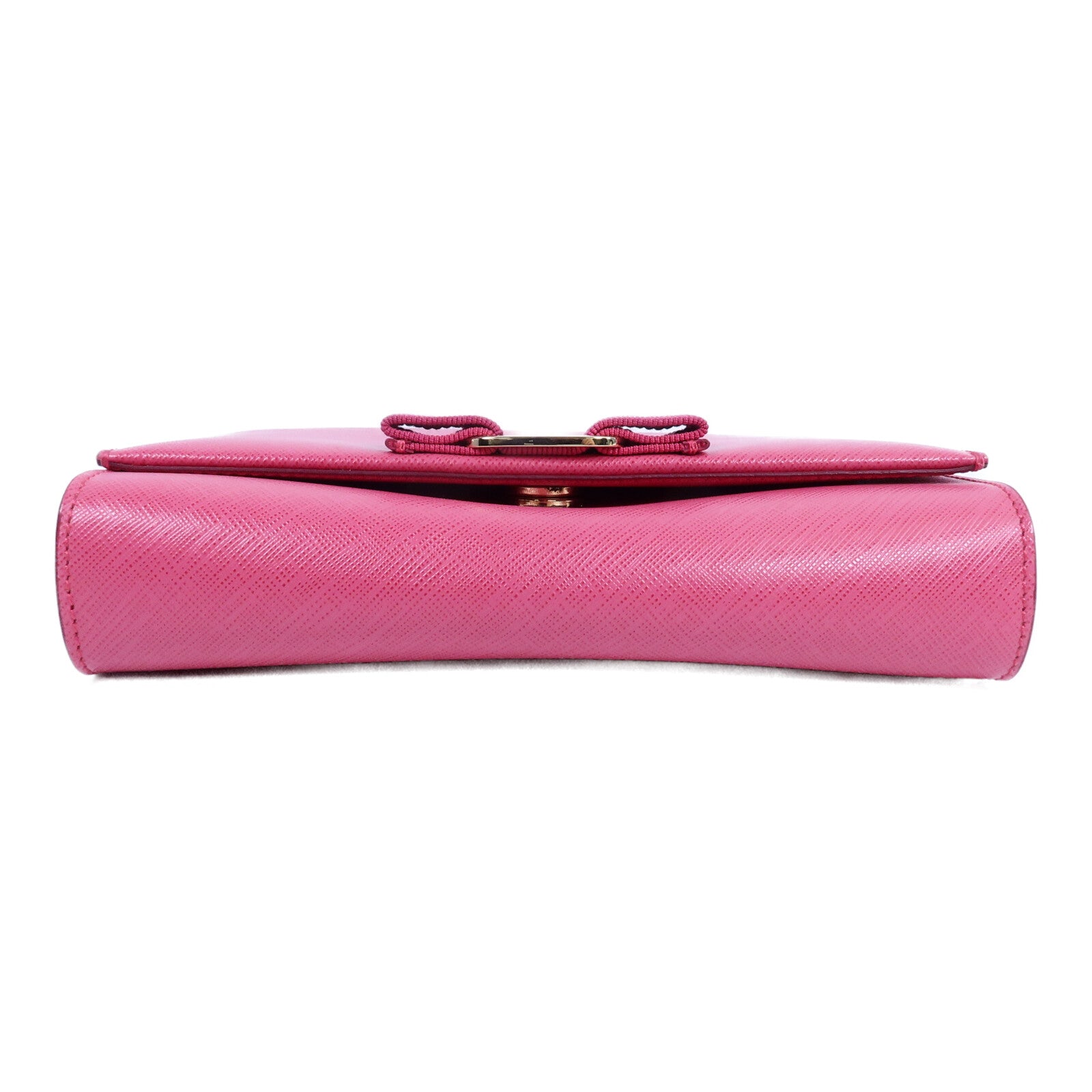 Salvatore Ferragamo 牛皮皮革Vara Ribbon鏈帶肩背袋