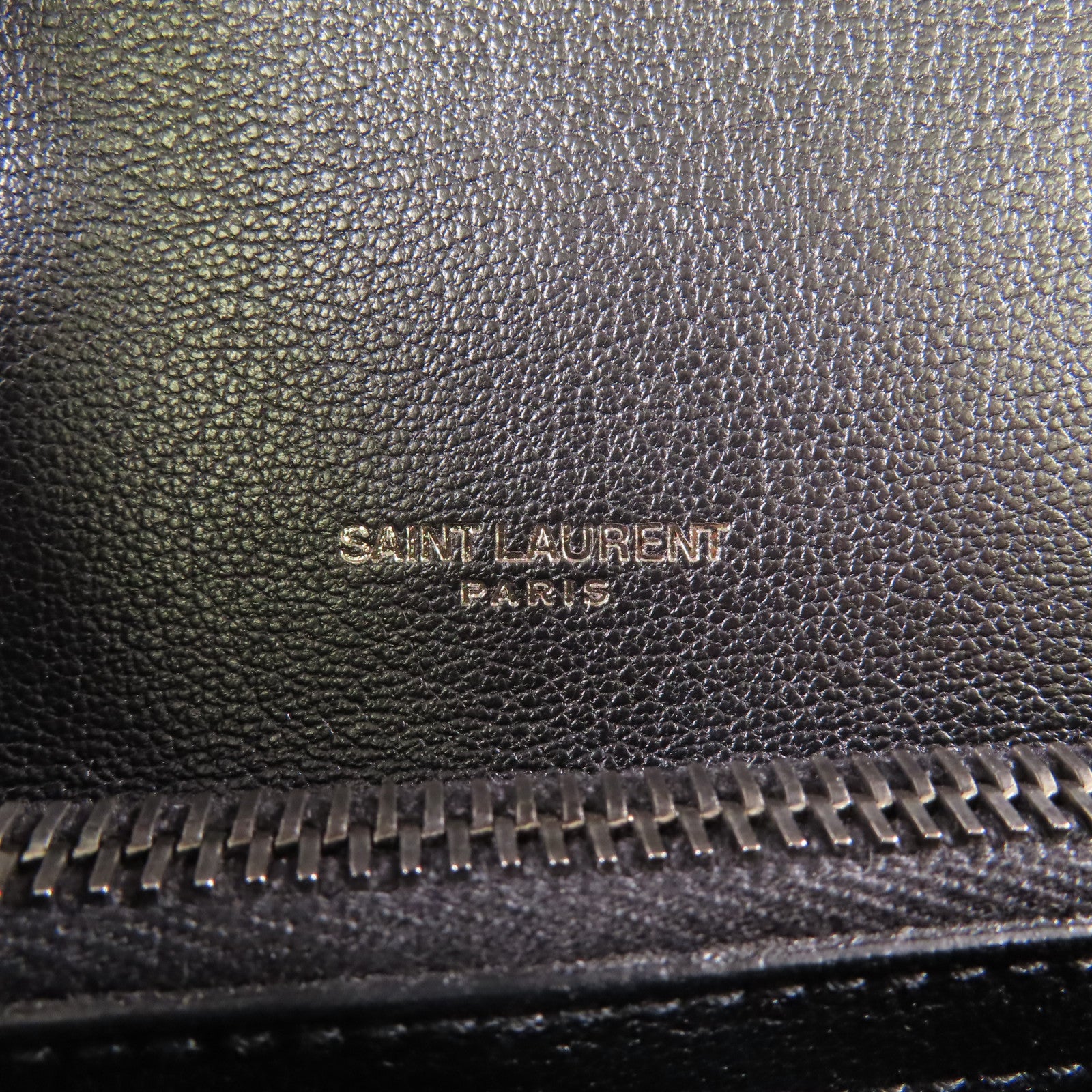 SAINT LAURENT 皮革College Medium鏈帶手挽肩背兩用袋