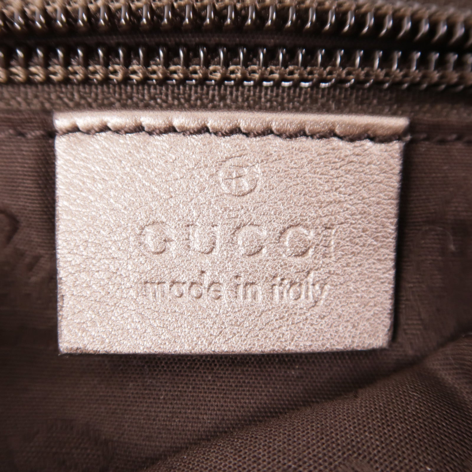 GUCCI 塗層帆布Shoulder Bag肩背袋