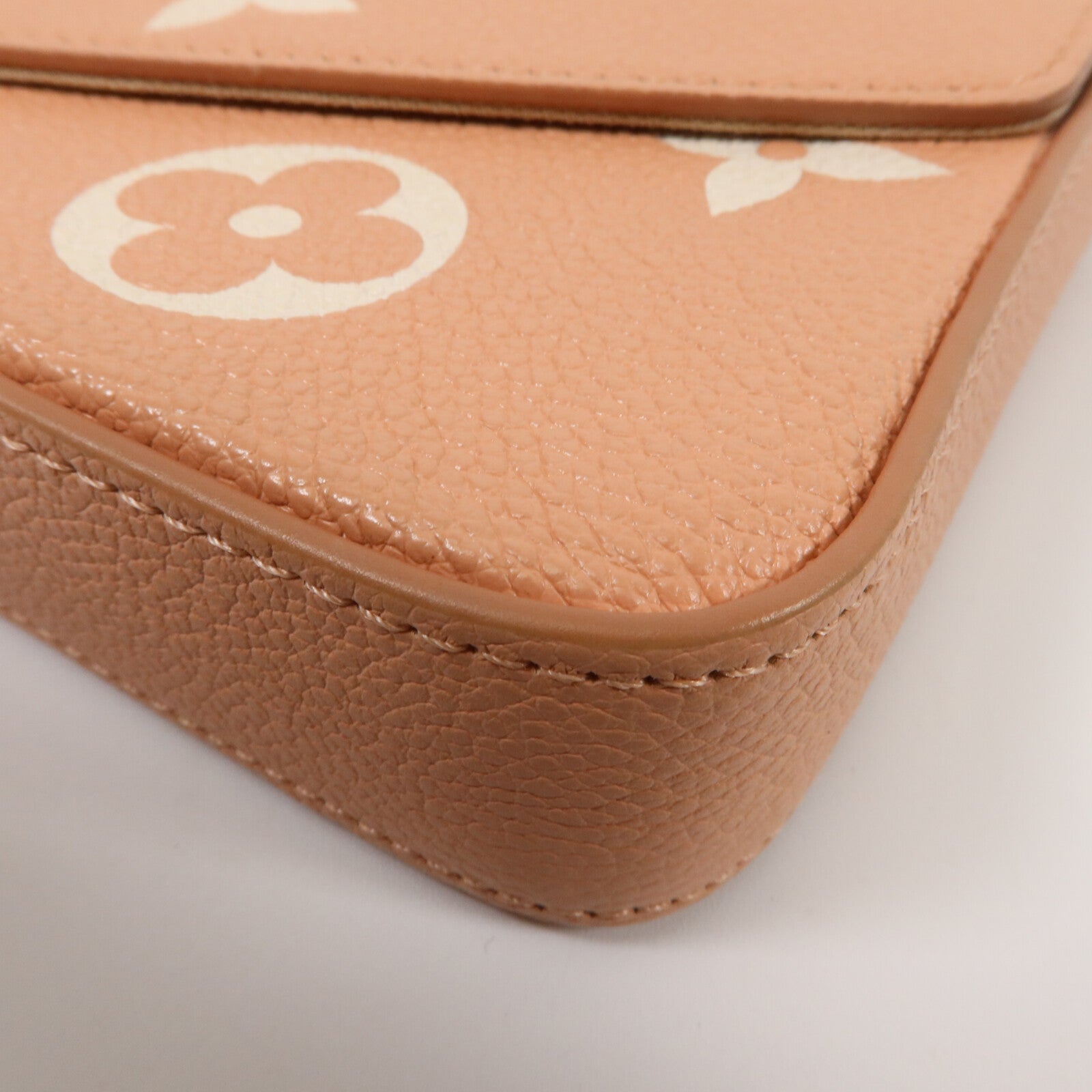 LOUIS VUITTON Monogram Empreinte Pochette Felicie鏈帶肩背袋