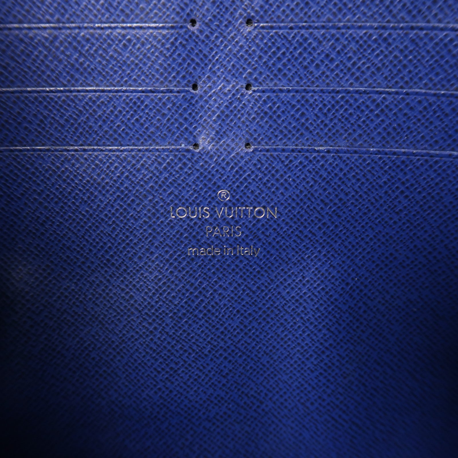 LOUIS VUITTON Taigarama Pochette Vogage MM銀扣手拿包