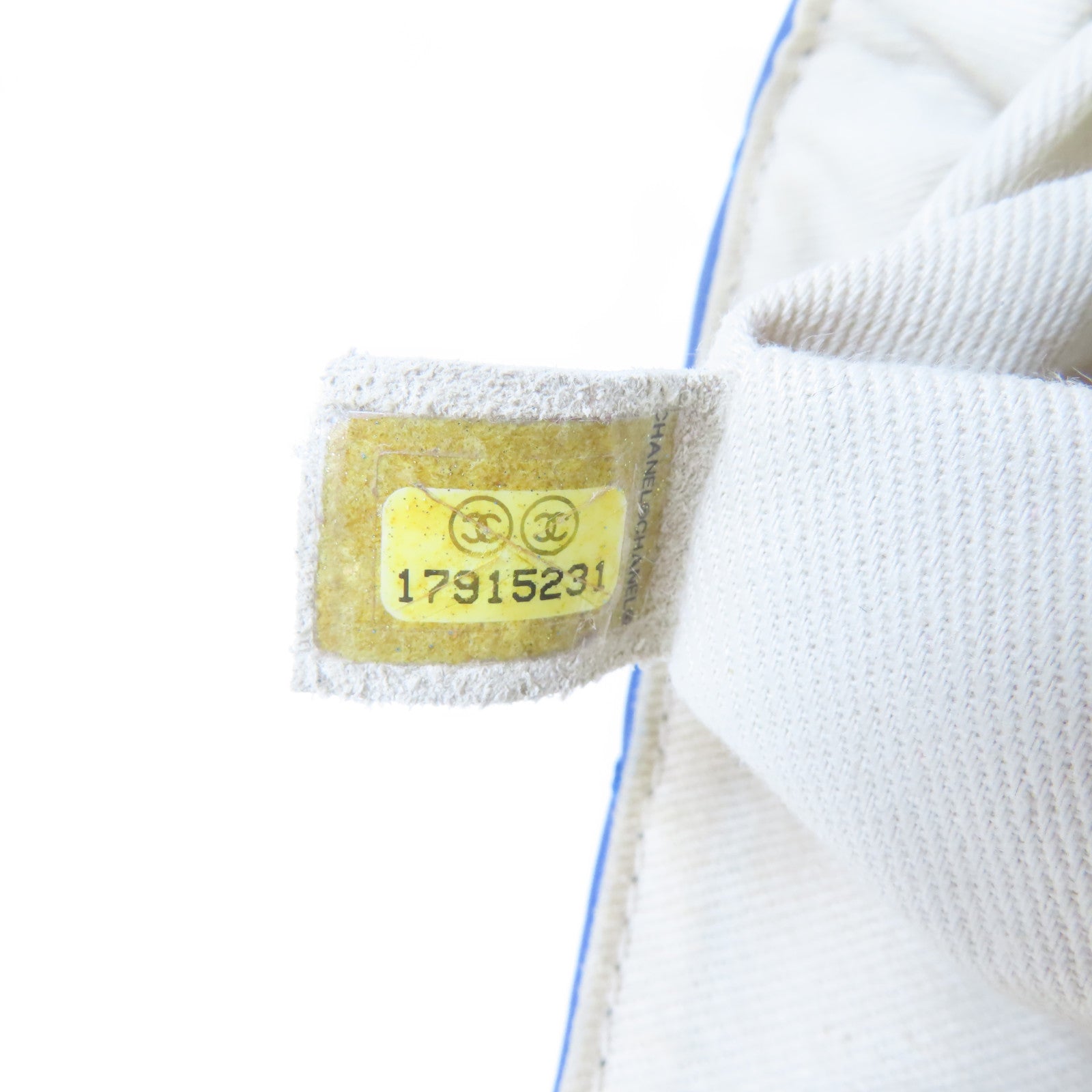 CHANEL 菱格牛皮皮革Flap Bag銀扣鏈帶肩背袋藍色