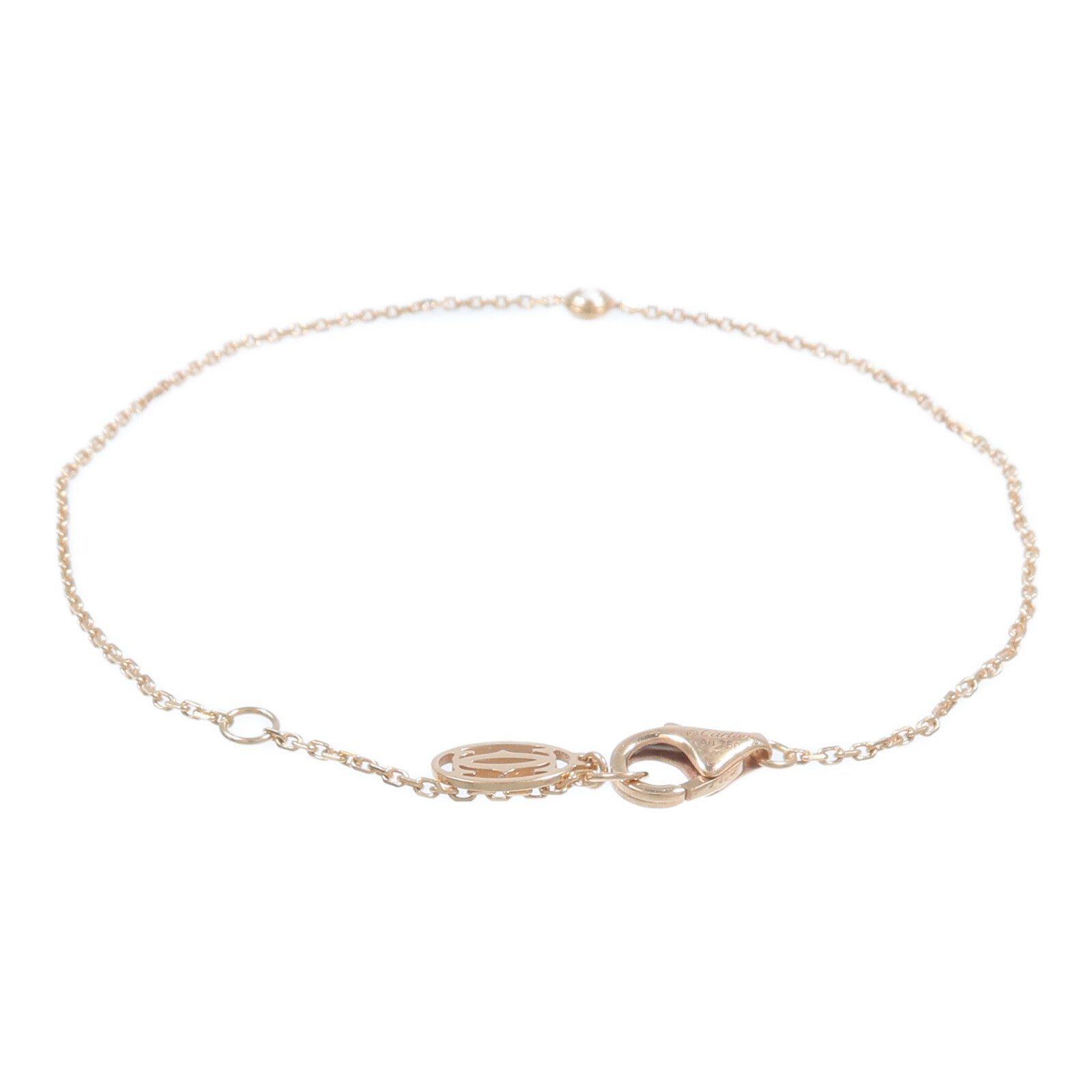 CARTIER 18K玫瑰金D Amour Diamond Bracelet Mini鑽石手鏈