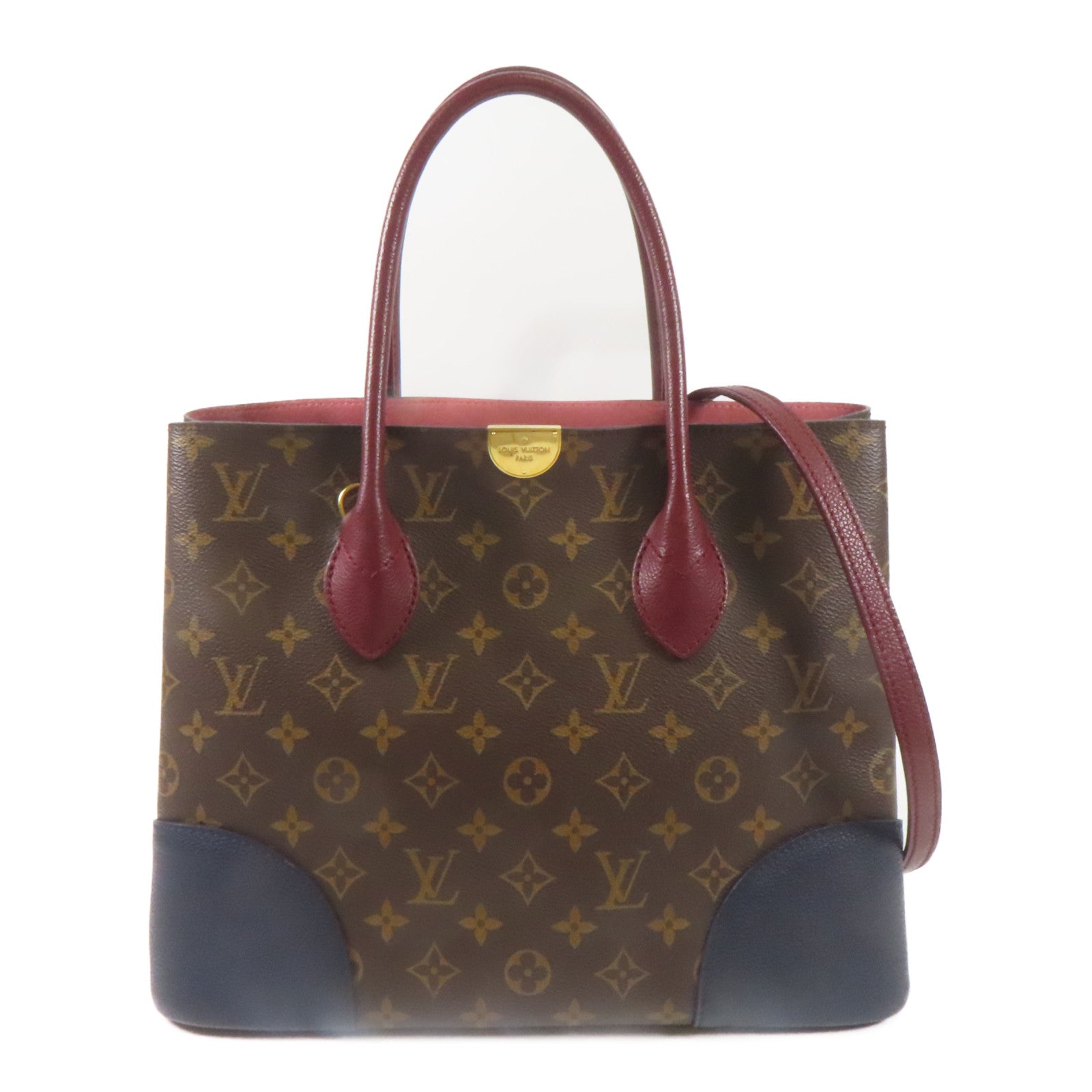 LOUIS VUITTON LV GHW Flandrin 2 Way Shoulder Bag Handbag M43169 Monogram Brown