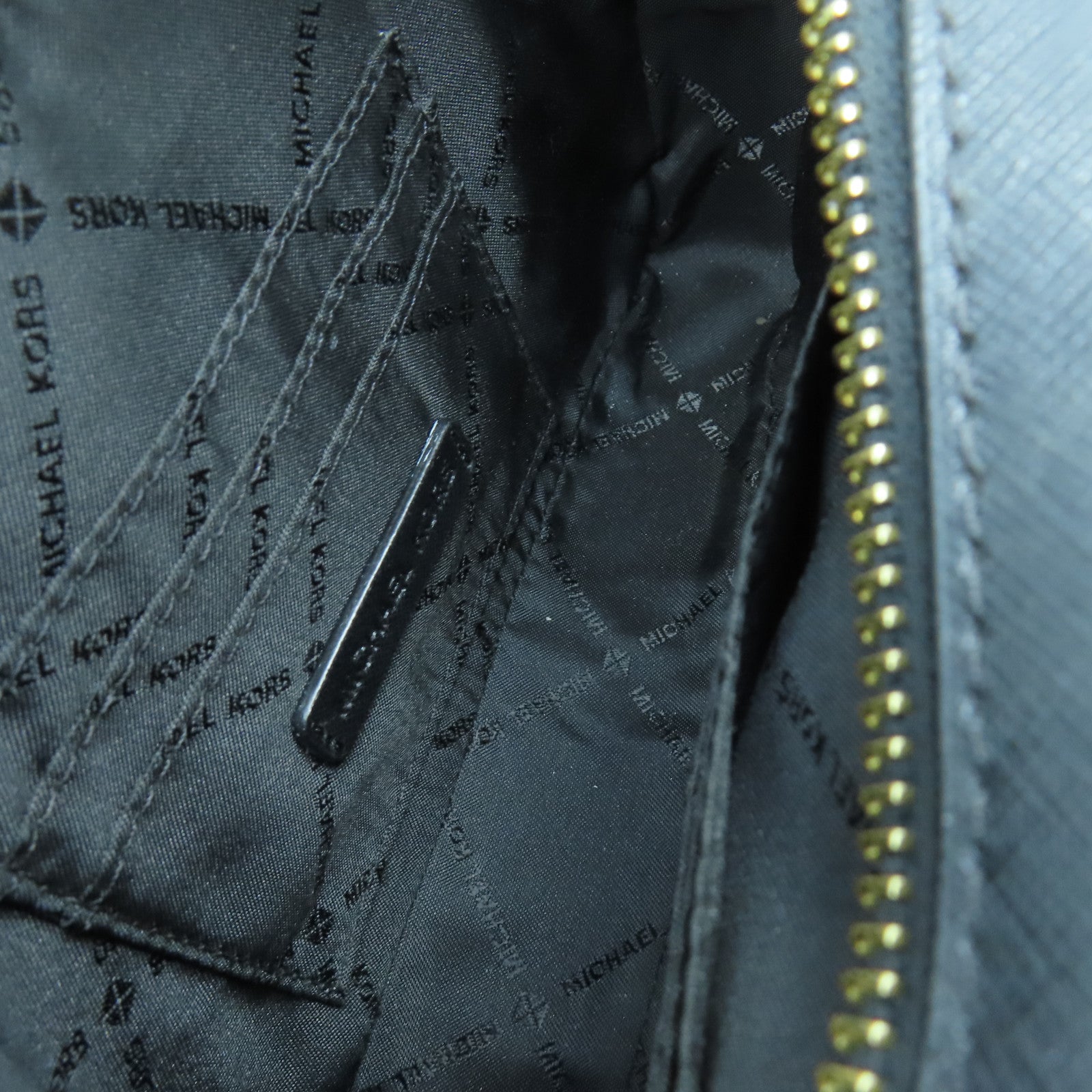 Michael Kors 【激減優惠】牛皮皮革WaistBagShoulderBag金扣腰包/肩背袋黑色