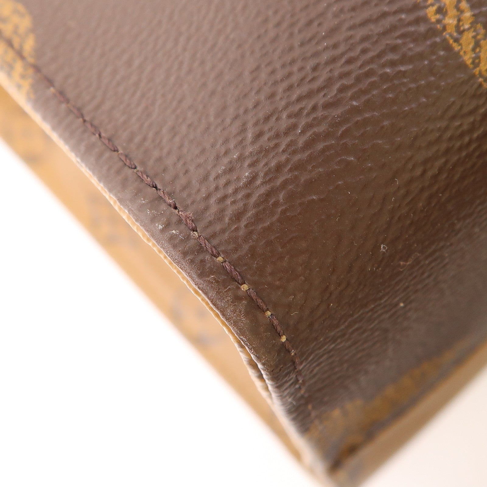 LOUIS VUITTON Monogram Giant OnTheGo GM金扣手挽肩背兩用袋棕色