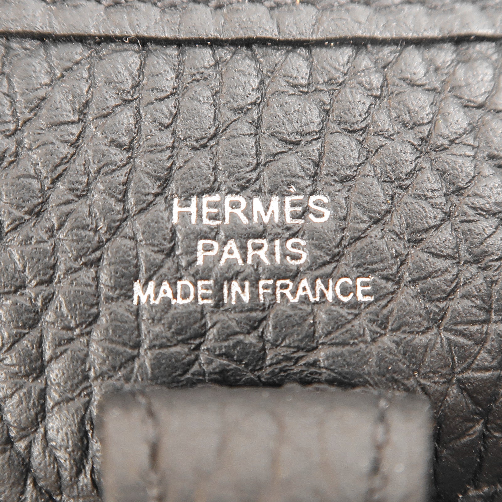 HERMES Clemence皮革Evelyne TPM銀扣肩背袋
