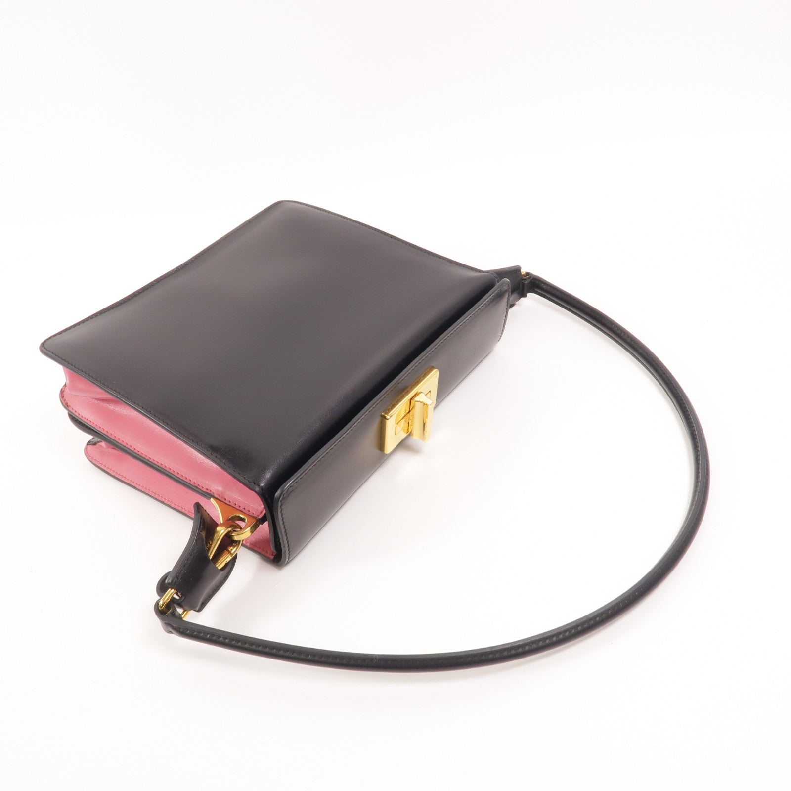 PRADA 牛皮皮革Shoulder Bag肩背袋