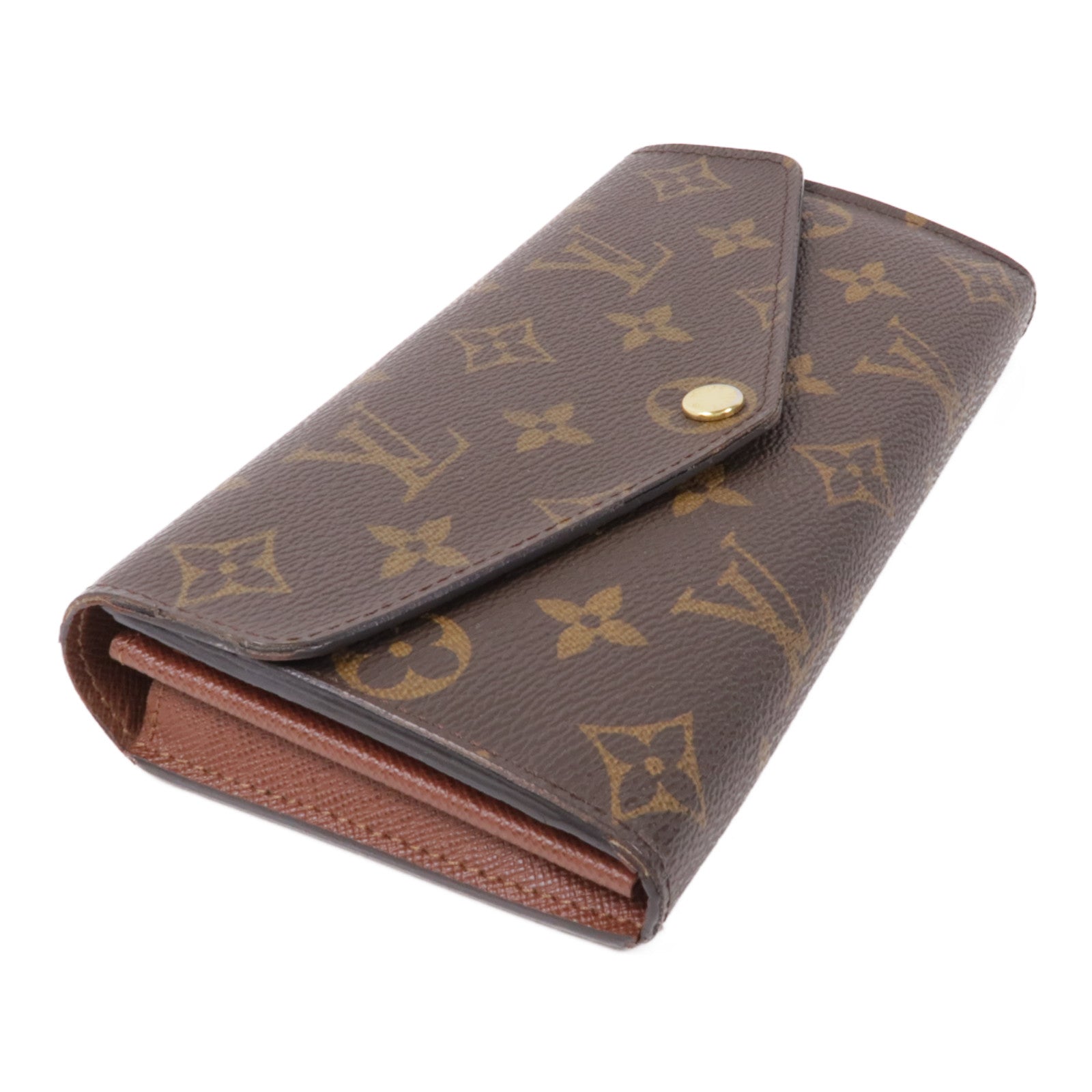 LOUIS VUITTON Monogram Sarah Long Wallet長錢包