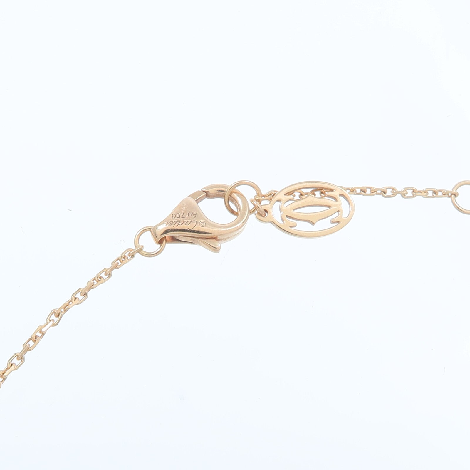 CARTIER 18K玫瑰金D Amour Diamond Bracelet Mini鑽石手鏈