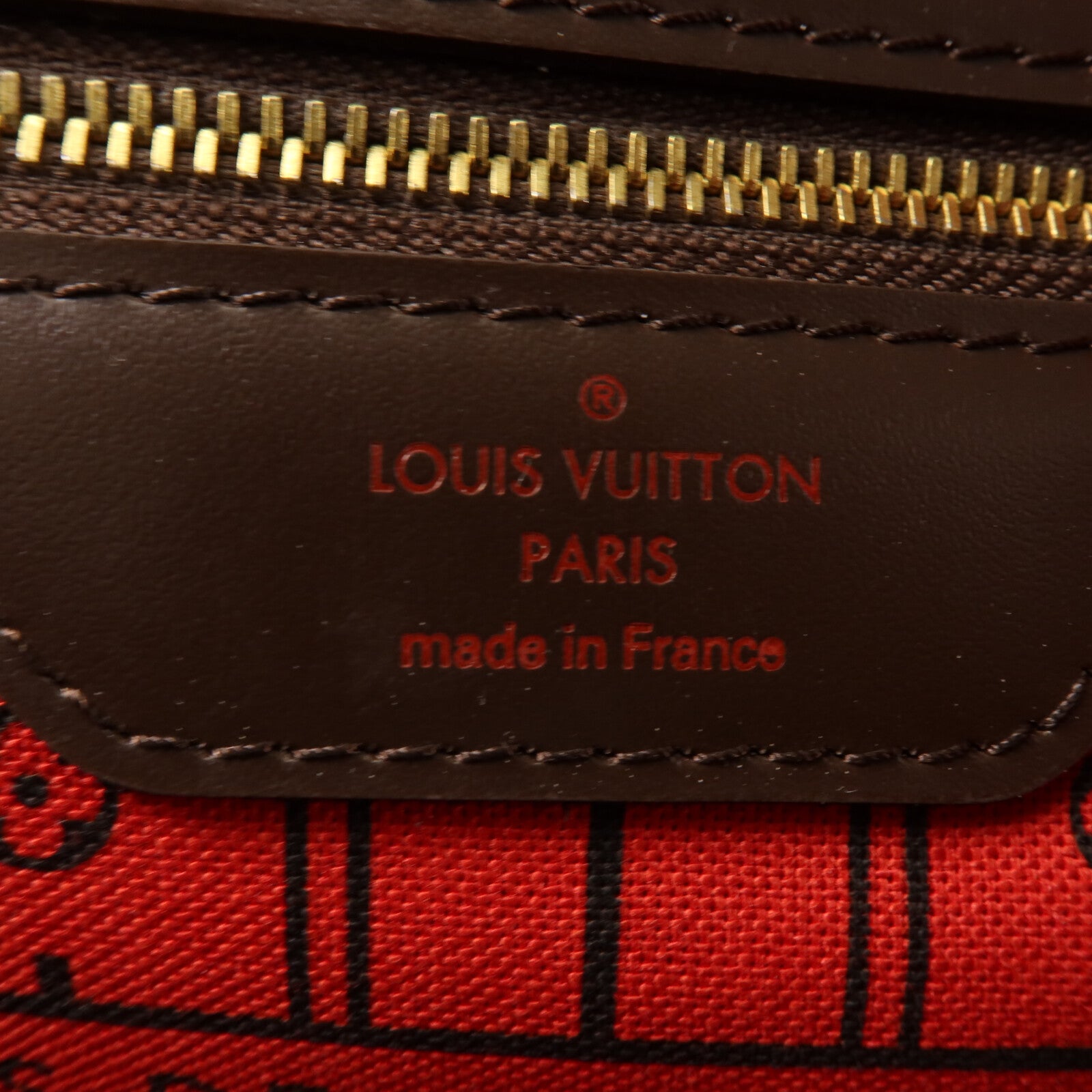 LOUIS VUITTON Damier Neverfull GM肩背袋