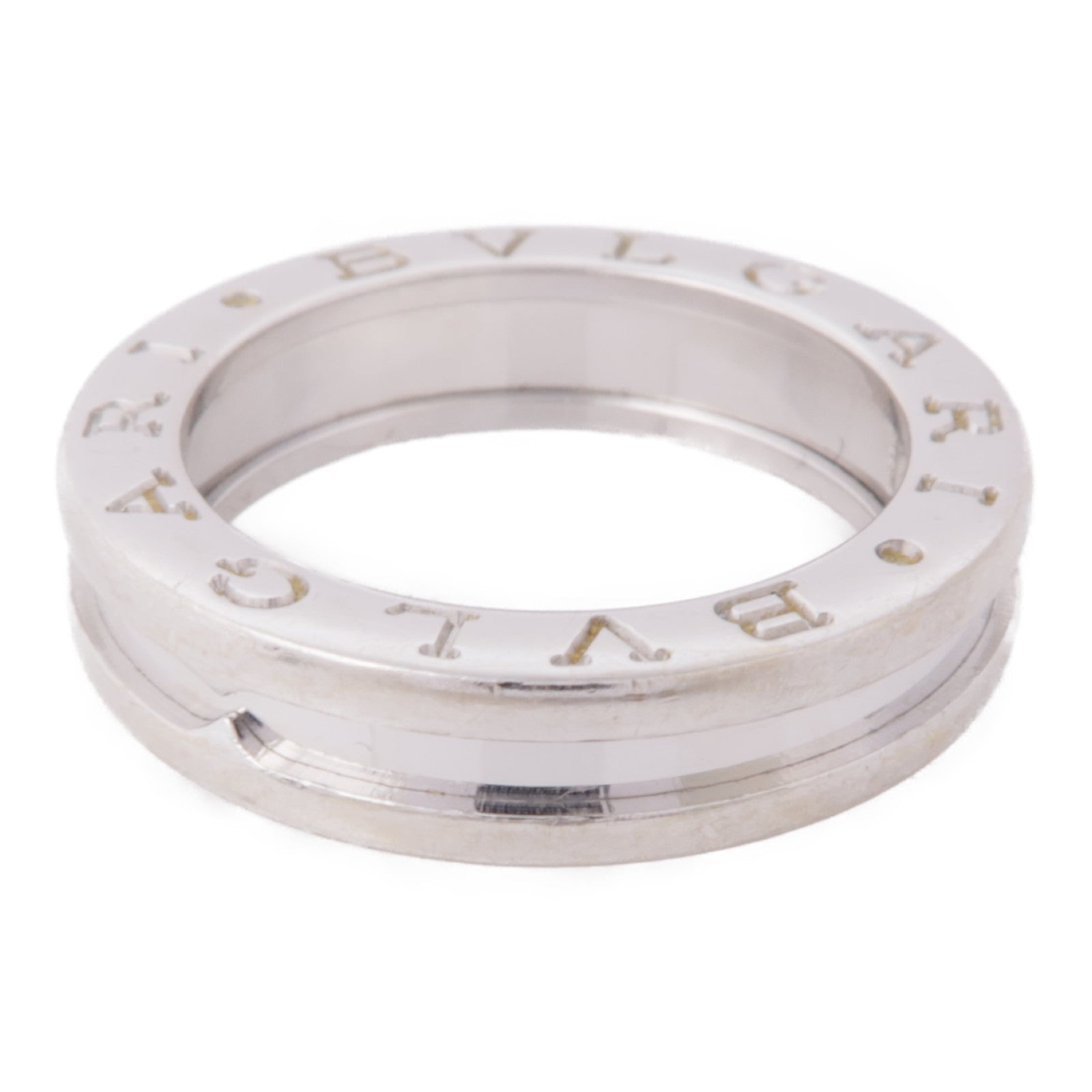 BVLGARI 18K白金B-zero1 Ring戒指BLV#50/US#5.25