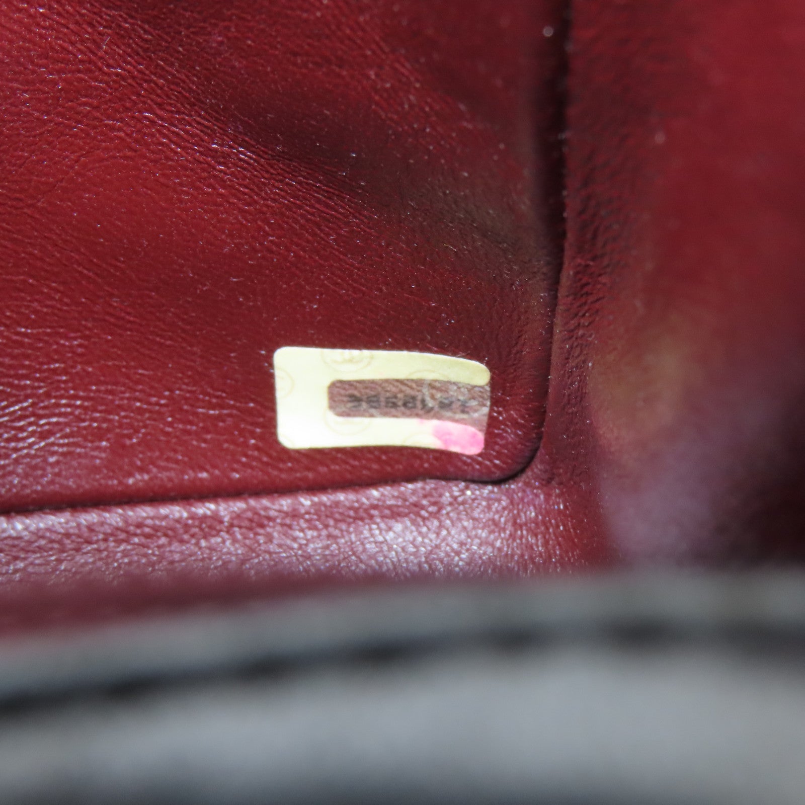 CHANEL 菱格羊皮皮革Vintage Chain Shoulder金扣鏈帶肩背袋黑色