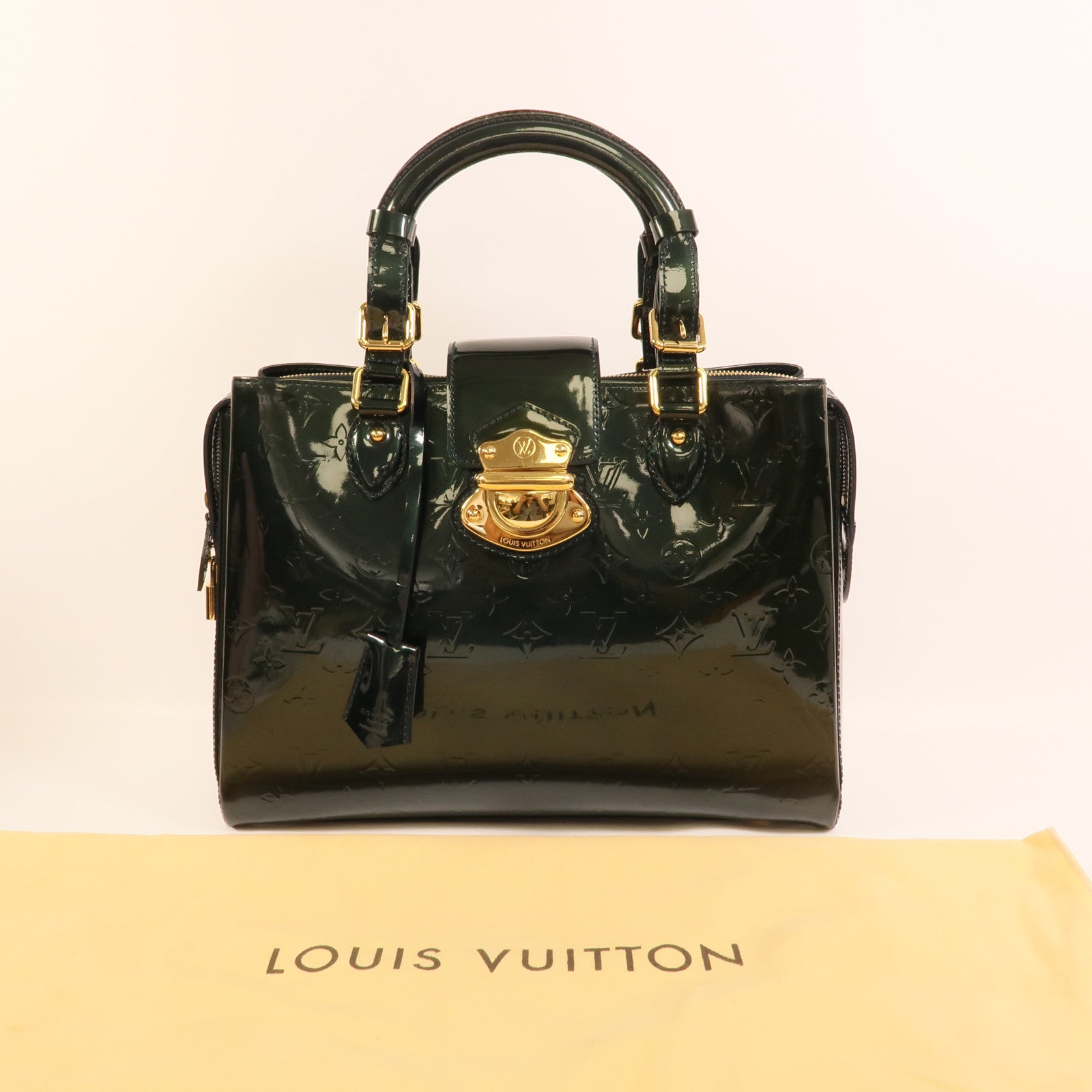 LOUIS VUITTON Monogram Vernis Melrose Avenue手挽袋