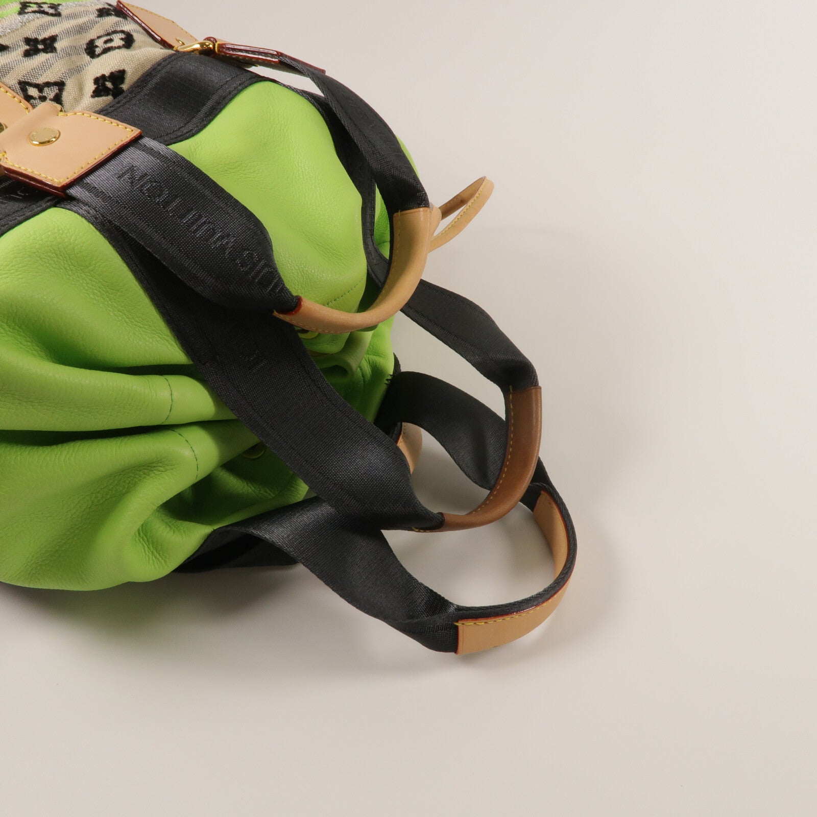 LOUIS VUITTON Monogram Cheche/牛皮皮革Gypsy PM手挽肩背兩用袋