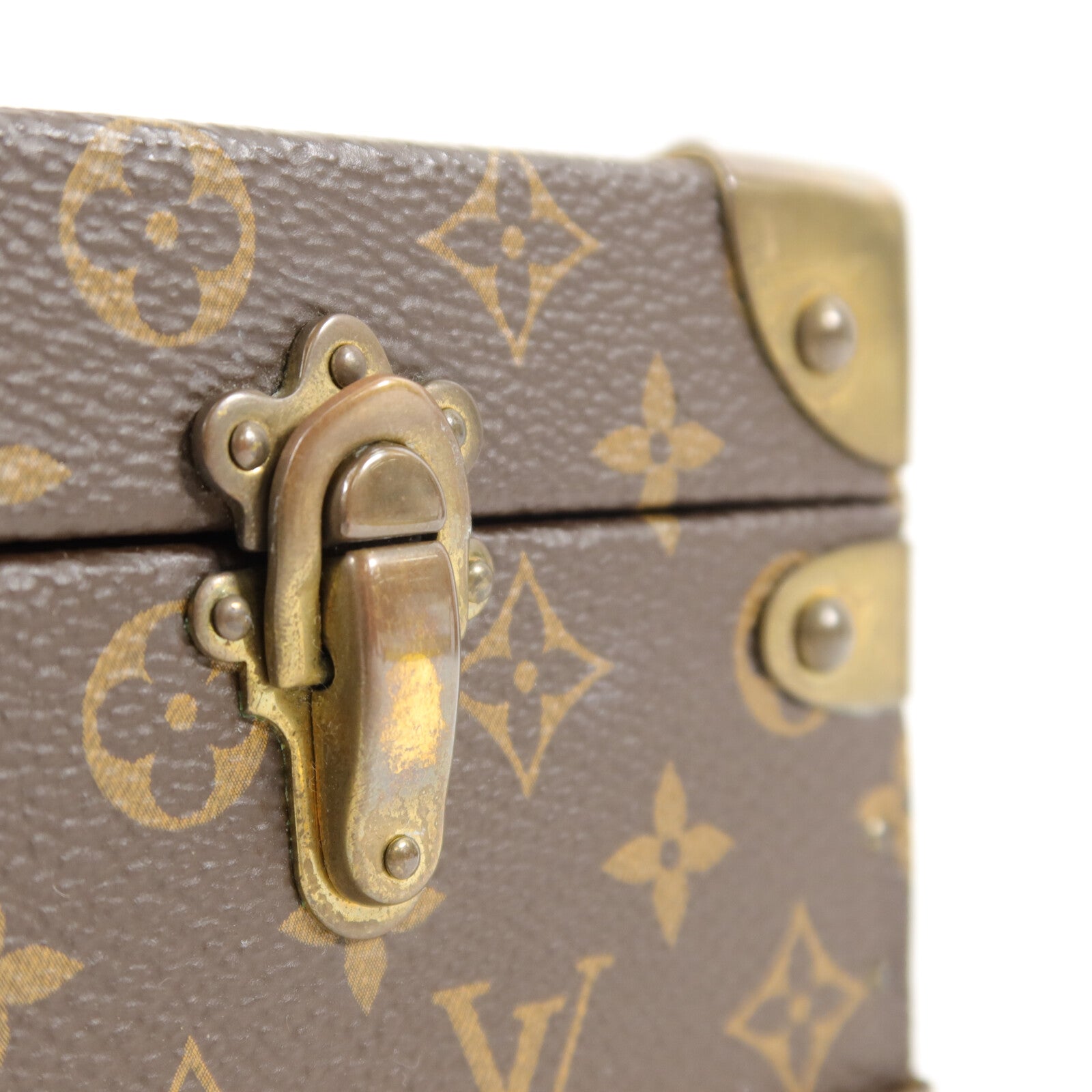 LOUIS VUITTON Monogram Malle Fleurs Travel Case