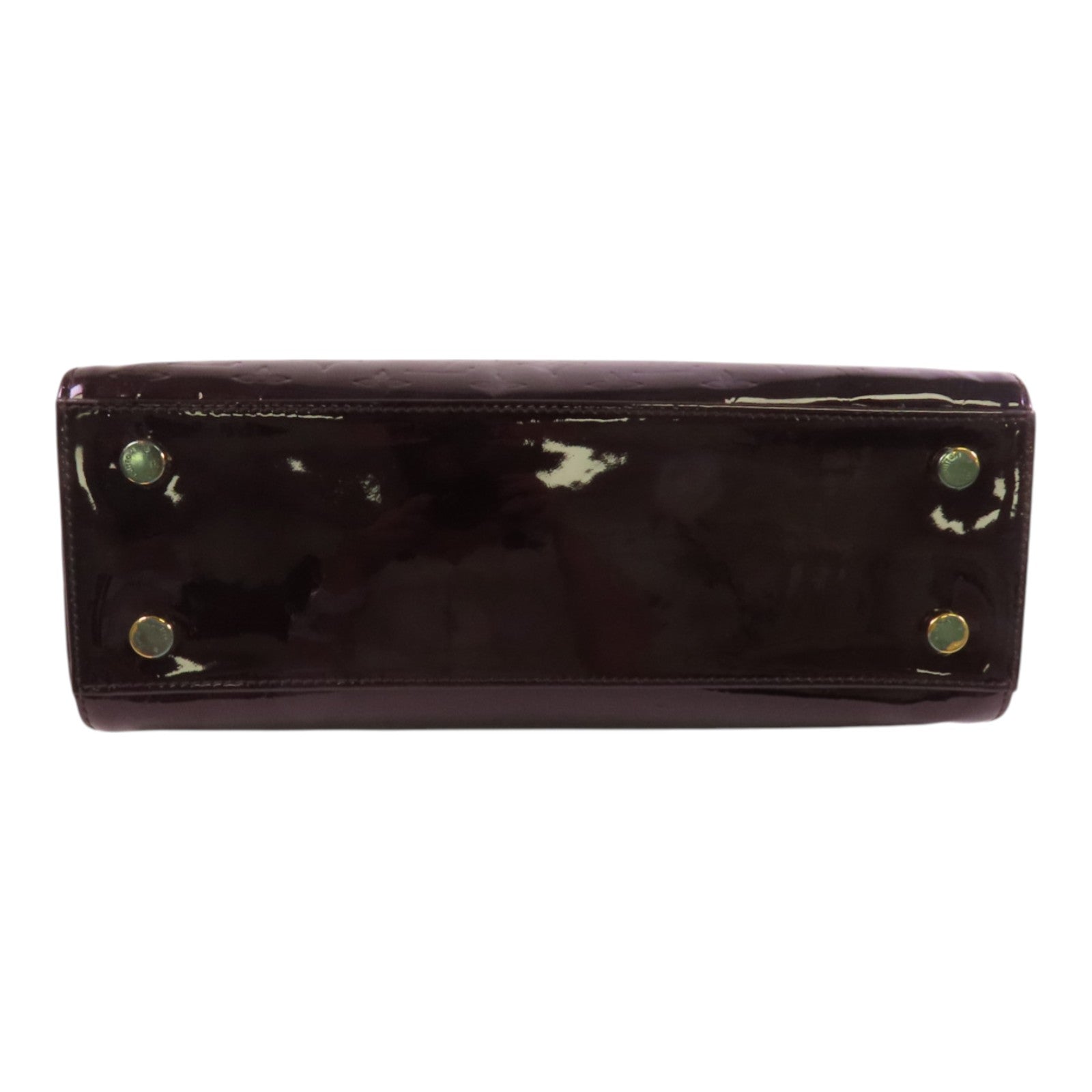 LOUIS VUITTON LV GHW Brea MM Handbag Shoulder Bag M91619 Mono-Vernis Wine-Red