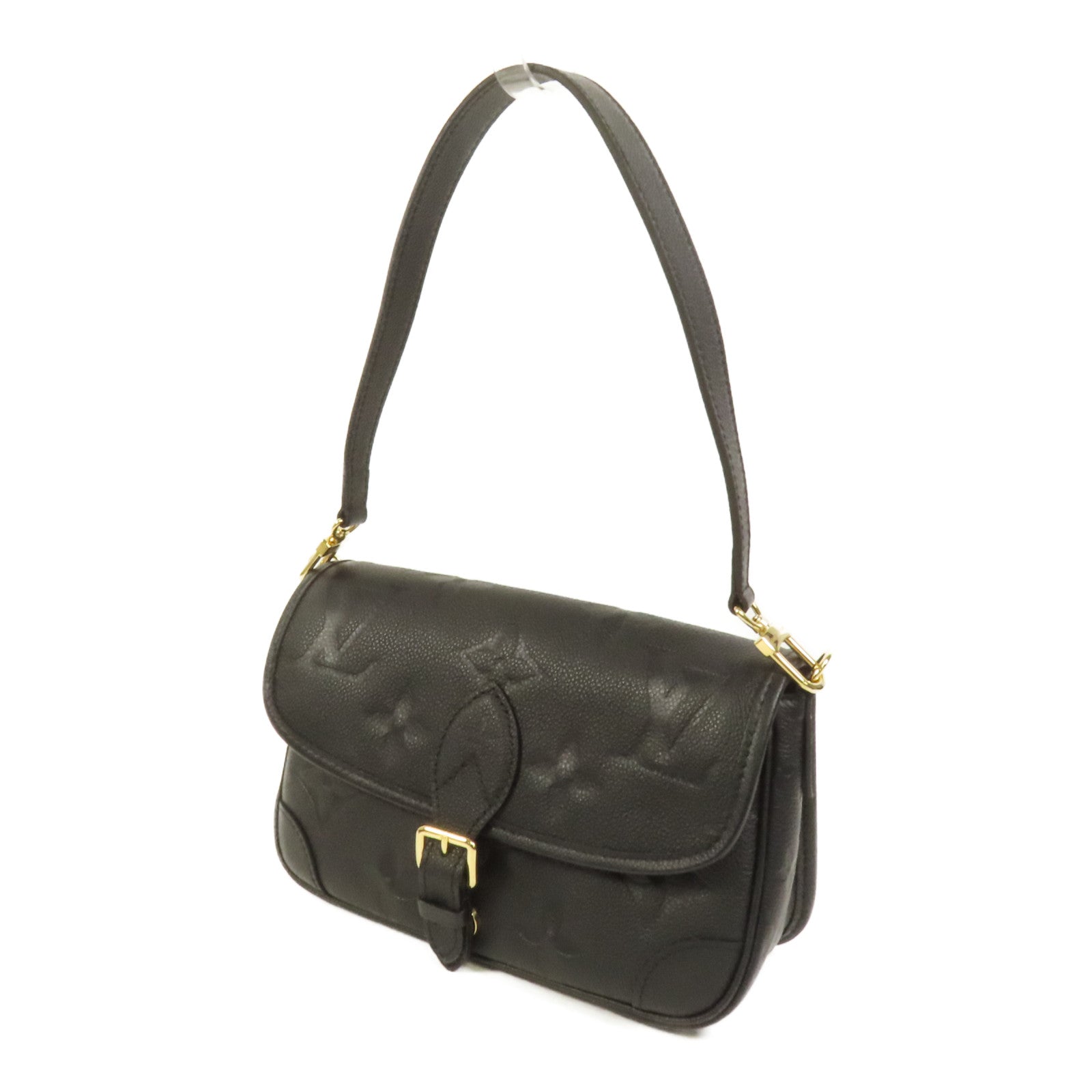 LOUIS VUITTON Monogram Empreinte Diane金扣肩背袋