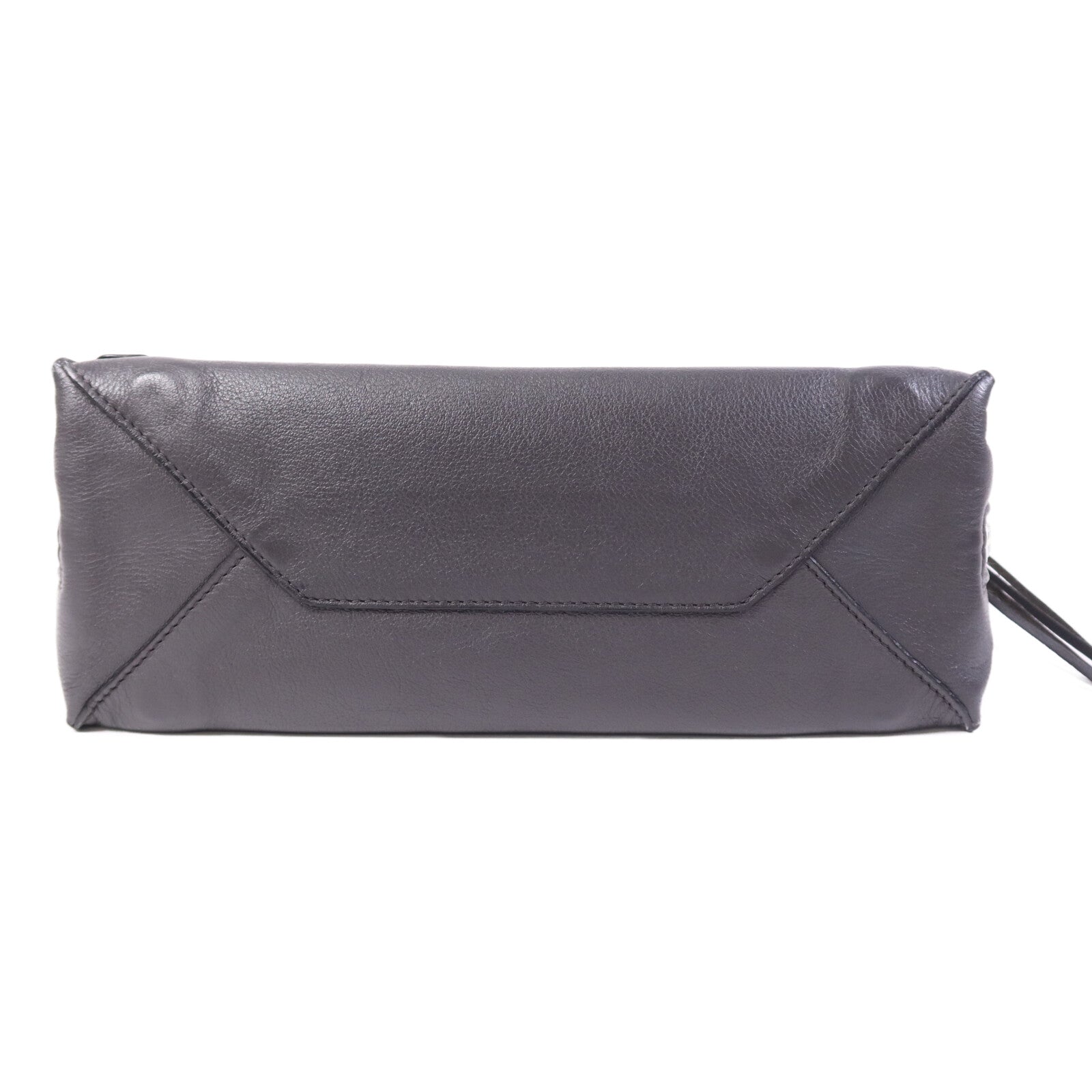 BALENCIAGA 牛皮皮革Shoulder Bag銀扣手挽肩背兩用袋