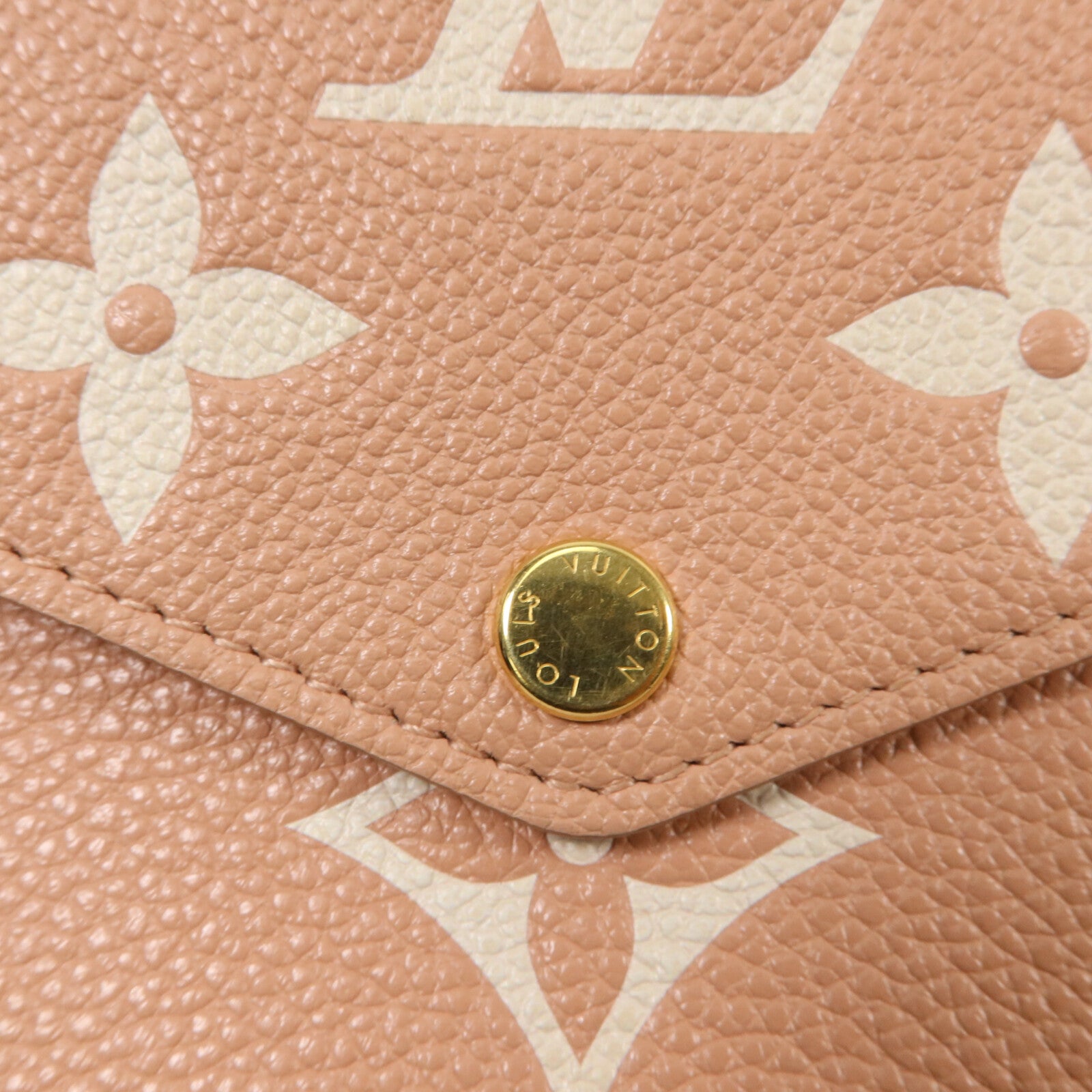 LOUIS VUITTON Monogram Empreinte Pochette Felicie鏈帶肩背袋