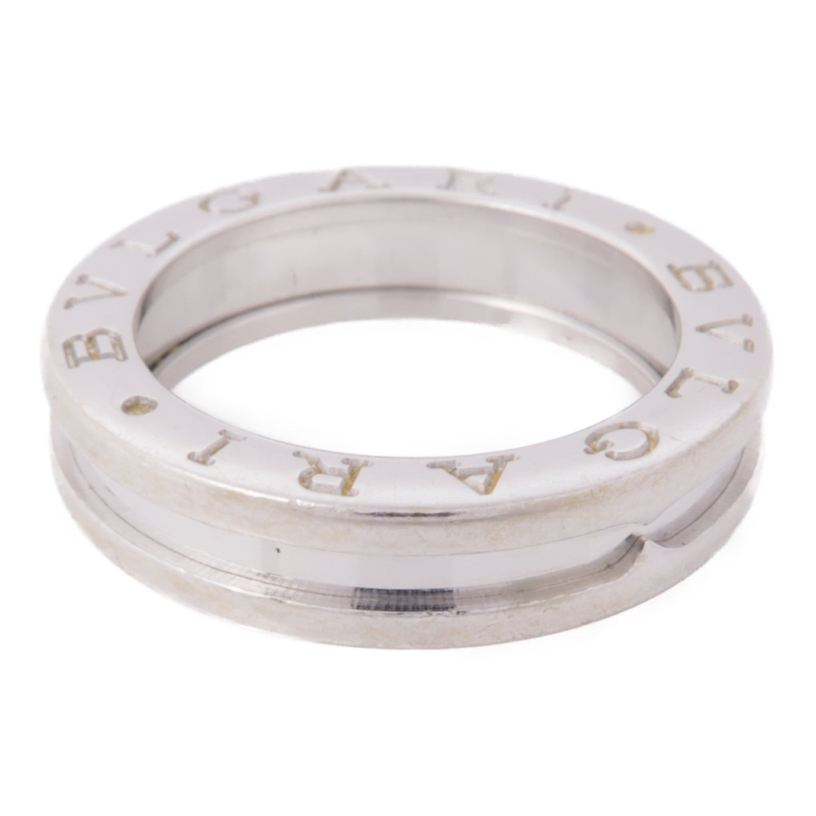 BVLGARI 18K白金B-zero1 Ring戒指BLV#50/US#5.25