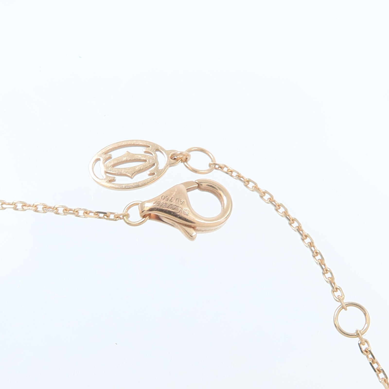 CARTIER 18K玫瑰金D Amour Diamond Bracelet Mini鑽石手鏈