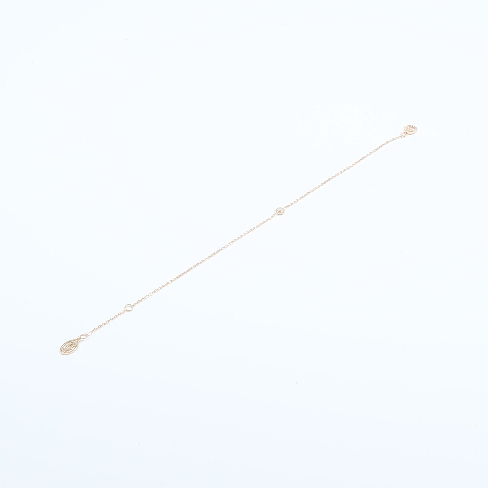 CARTIER 18K玫瑰金D Amour Diamond Bracelet Mini鑽石手鏈