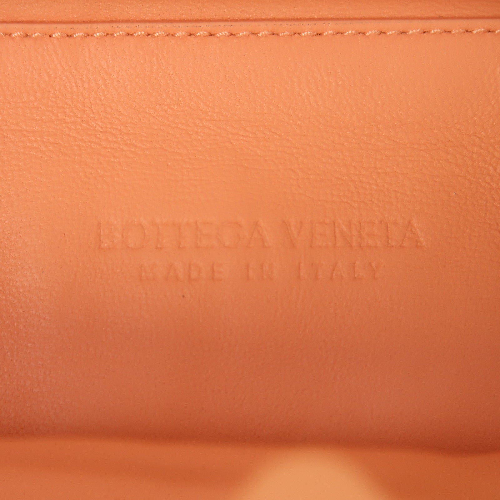BOTTEGA VENETA 【激減優惠】貝殼/牛皮皮革Shell Fringe V金扣鏈帶肩背袋粉紅色/白色