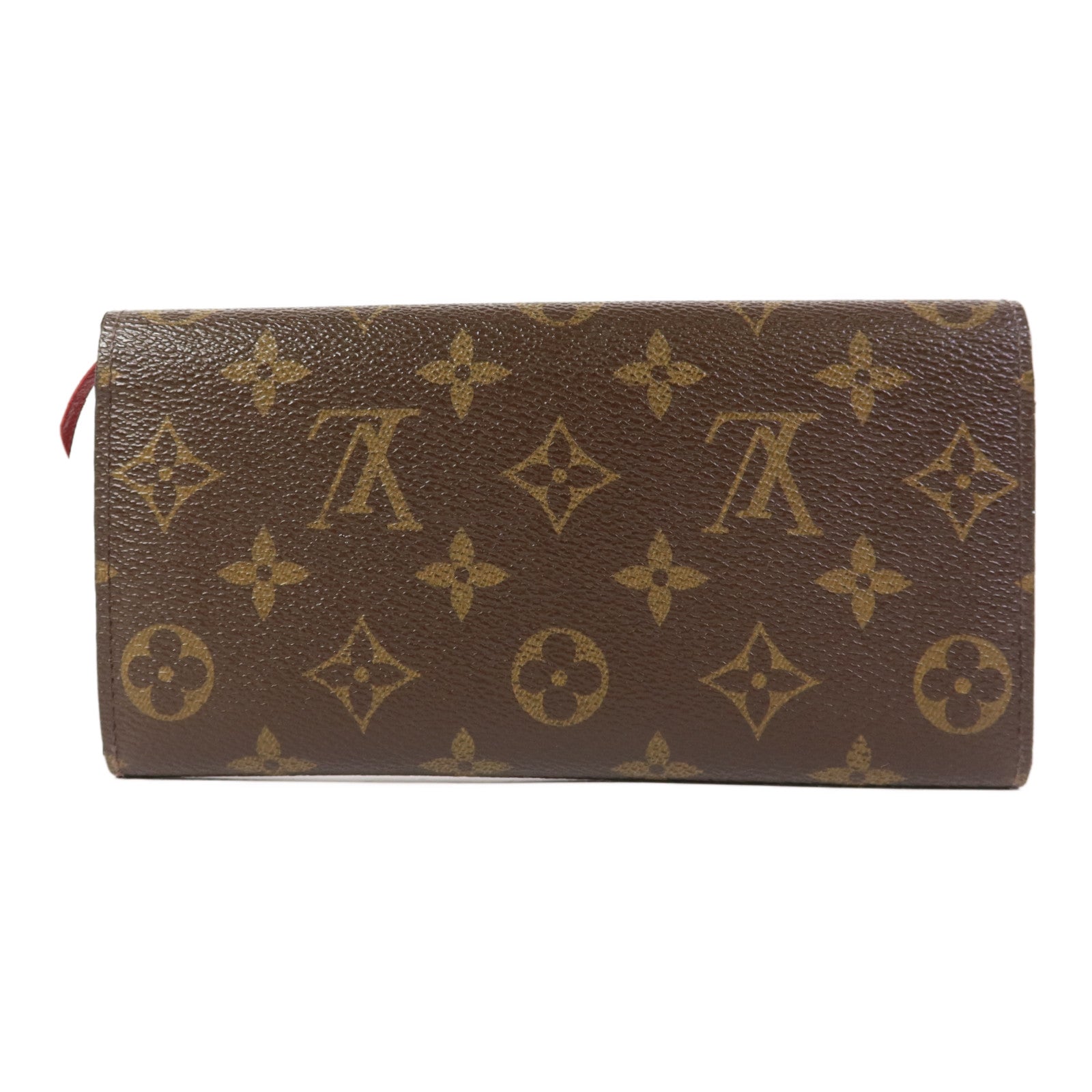 LOUIS VUITTON Monogram Emilie金扣長錢包