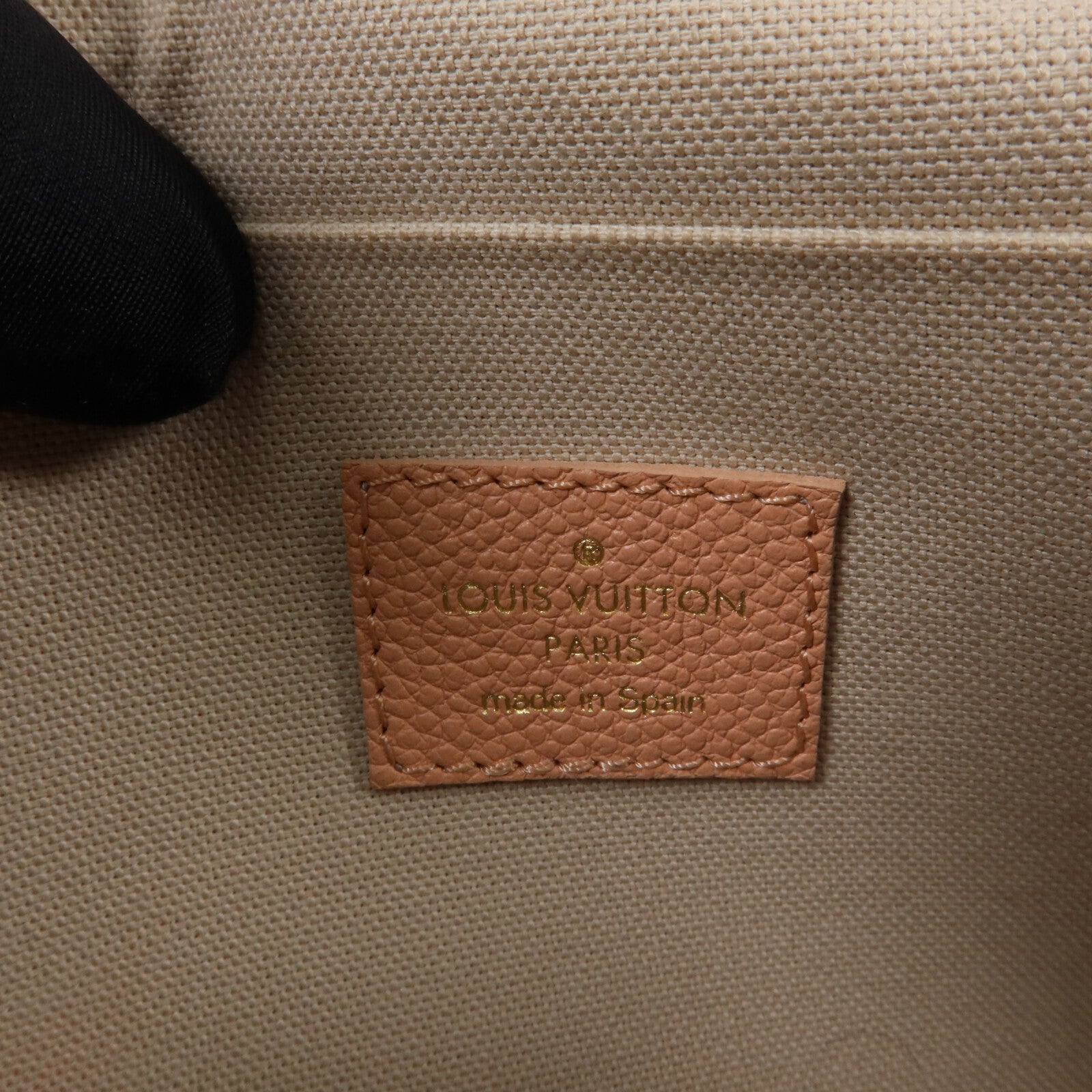 LOUIS VUITTON Monogram Empreinte Pochette Felicie鏈帶肩背袋